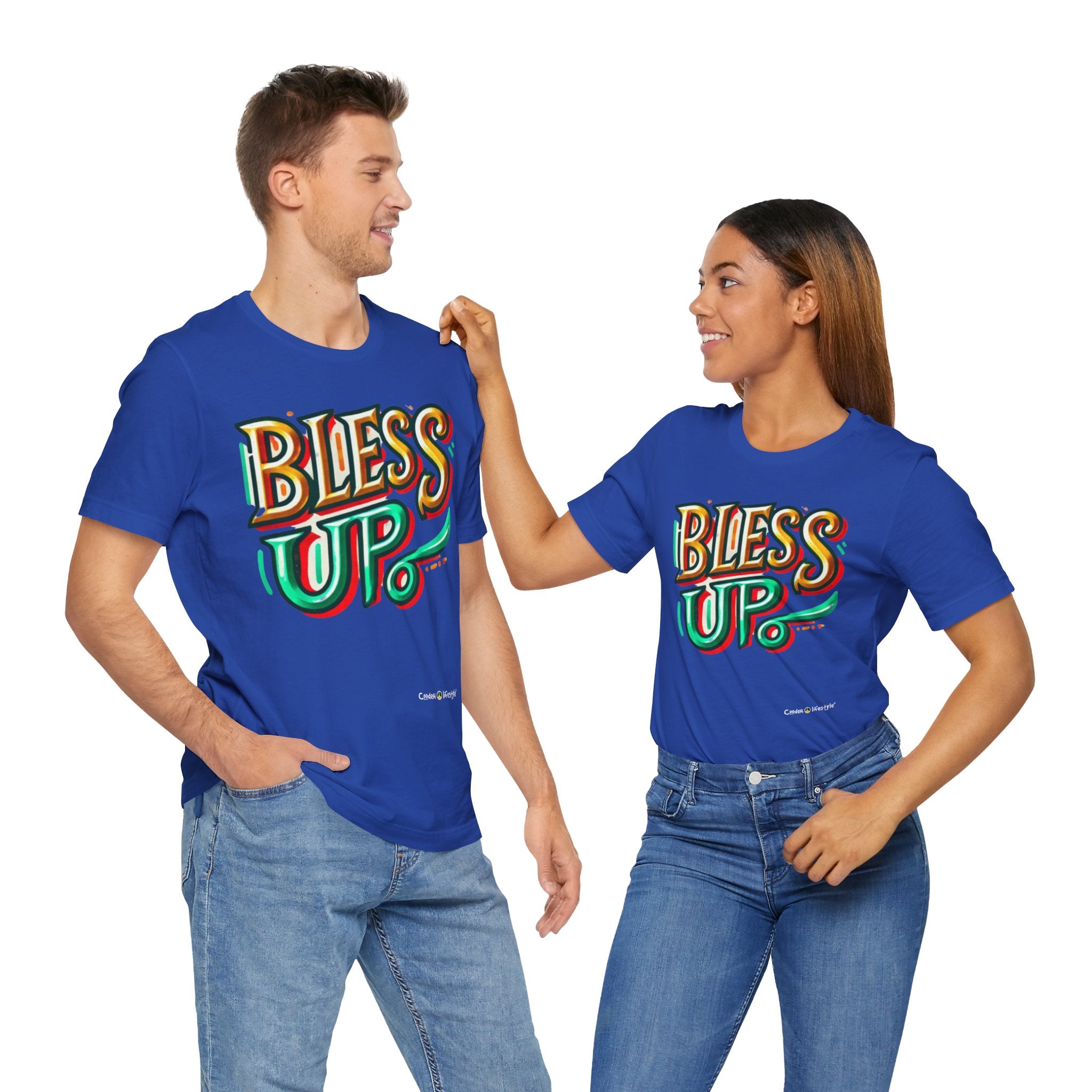 Unisex Jersey Short Sleeve Tee (Bless-Up)