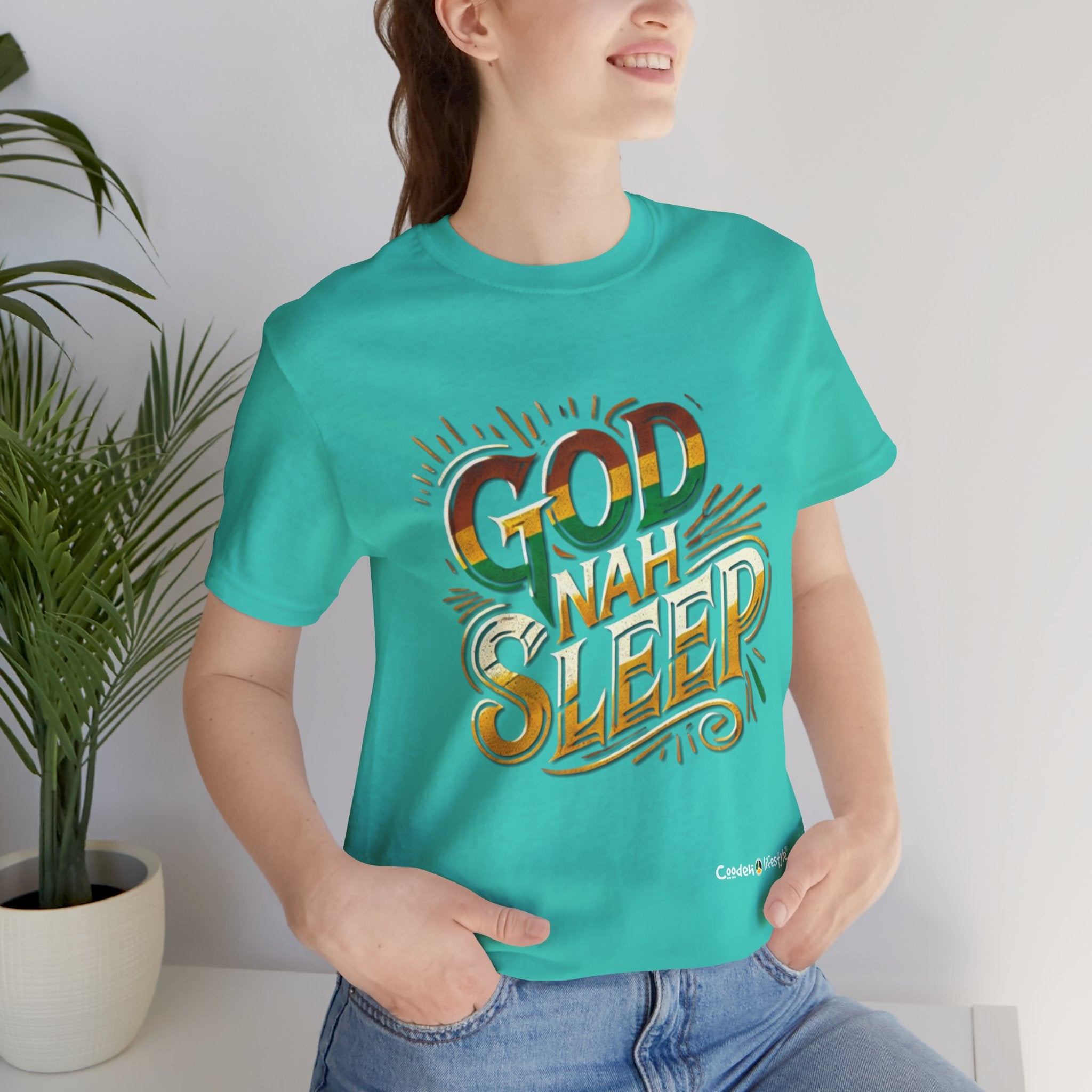 Unisex Jersey Short Sleeve Tee (God-Nah)
