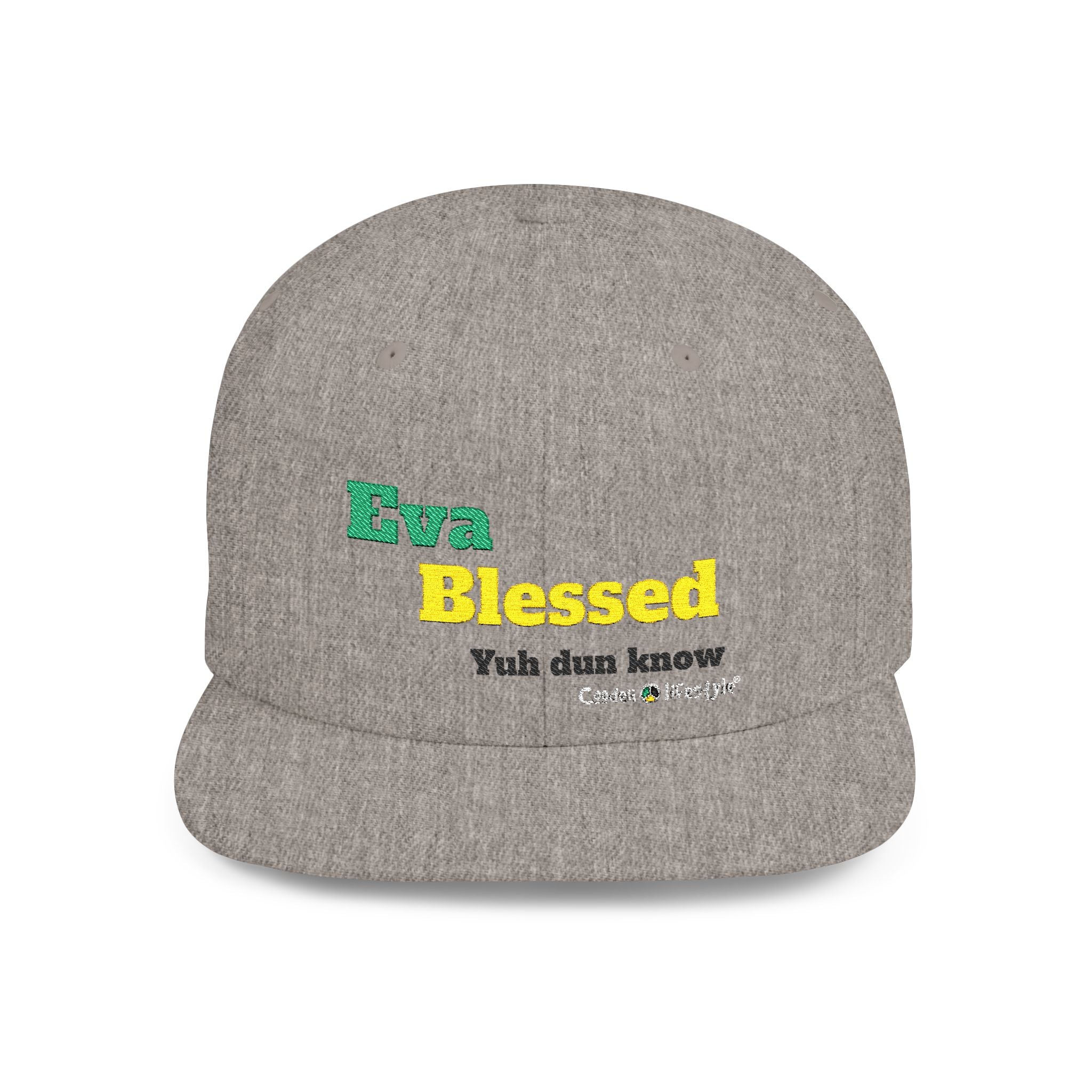 Flat Bill Snapback Hat (Ev-Bless)