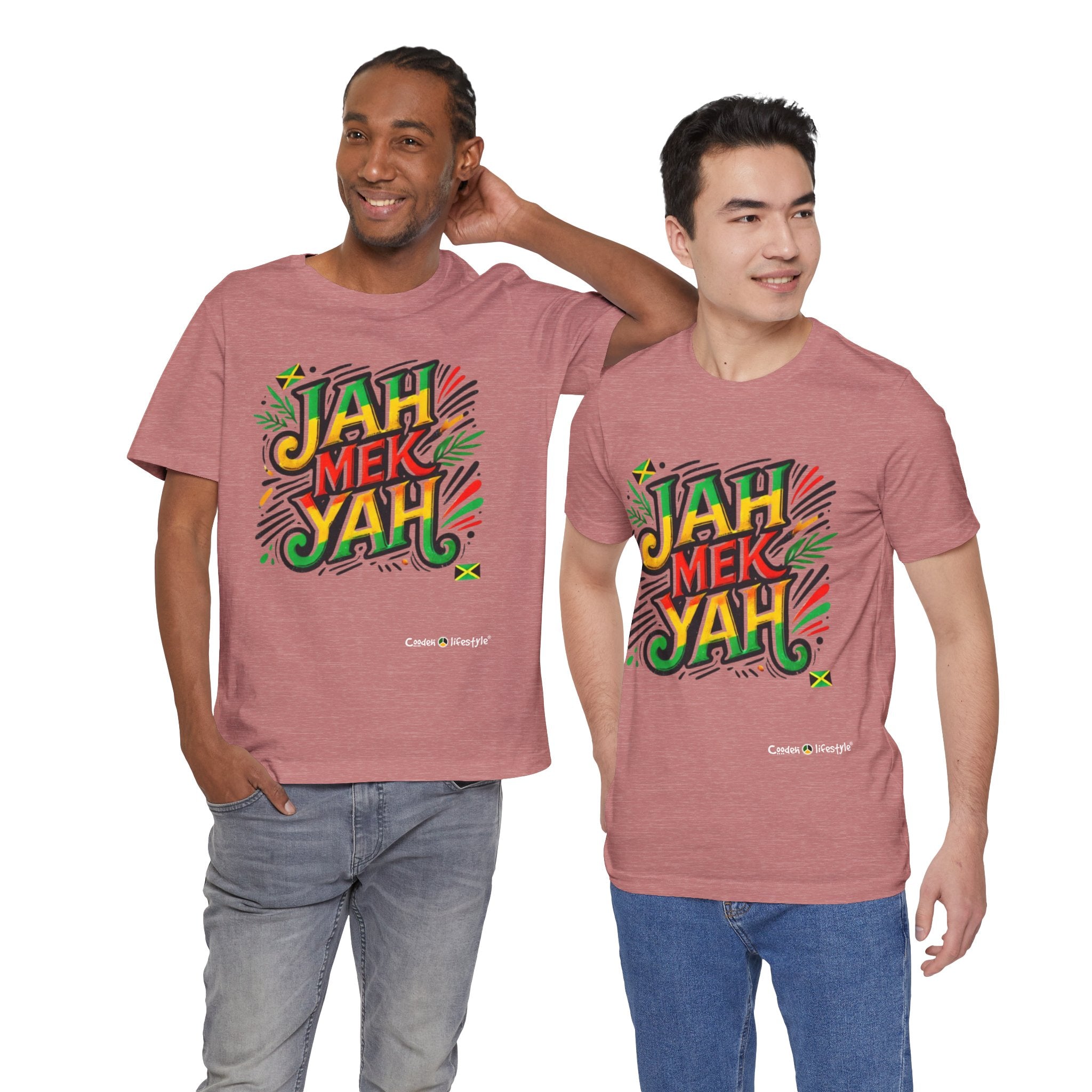 Unisex Jersey Short Sleeve Tee (Jah.Mek.Yah)