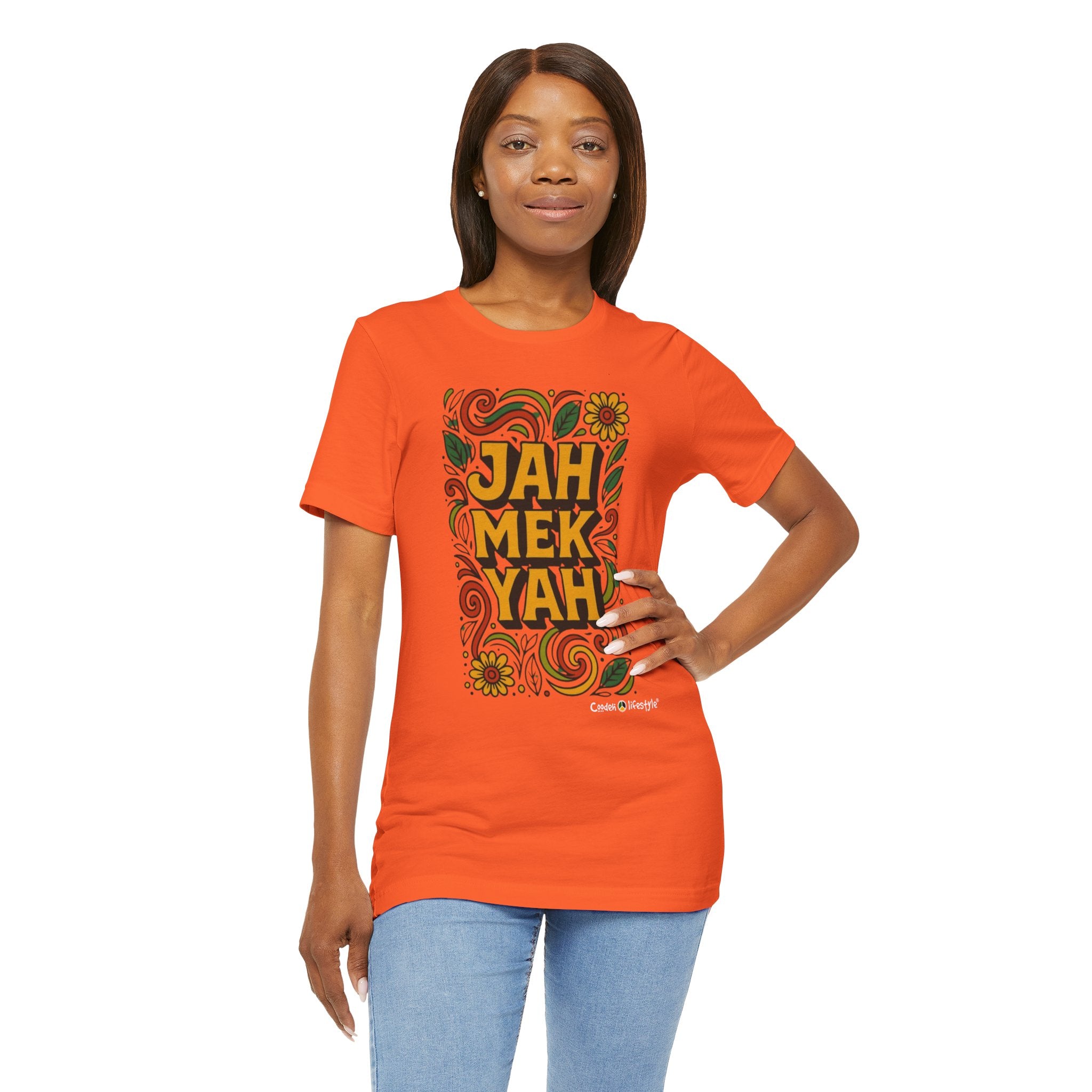Unisex Jersey Short Sleeve Tee (Jah-Mek-Yah)