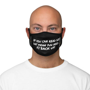 Face Mask (BACKUP- BLK)