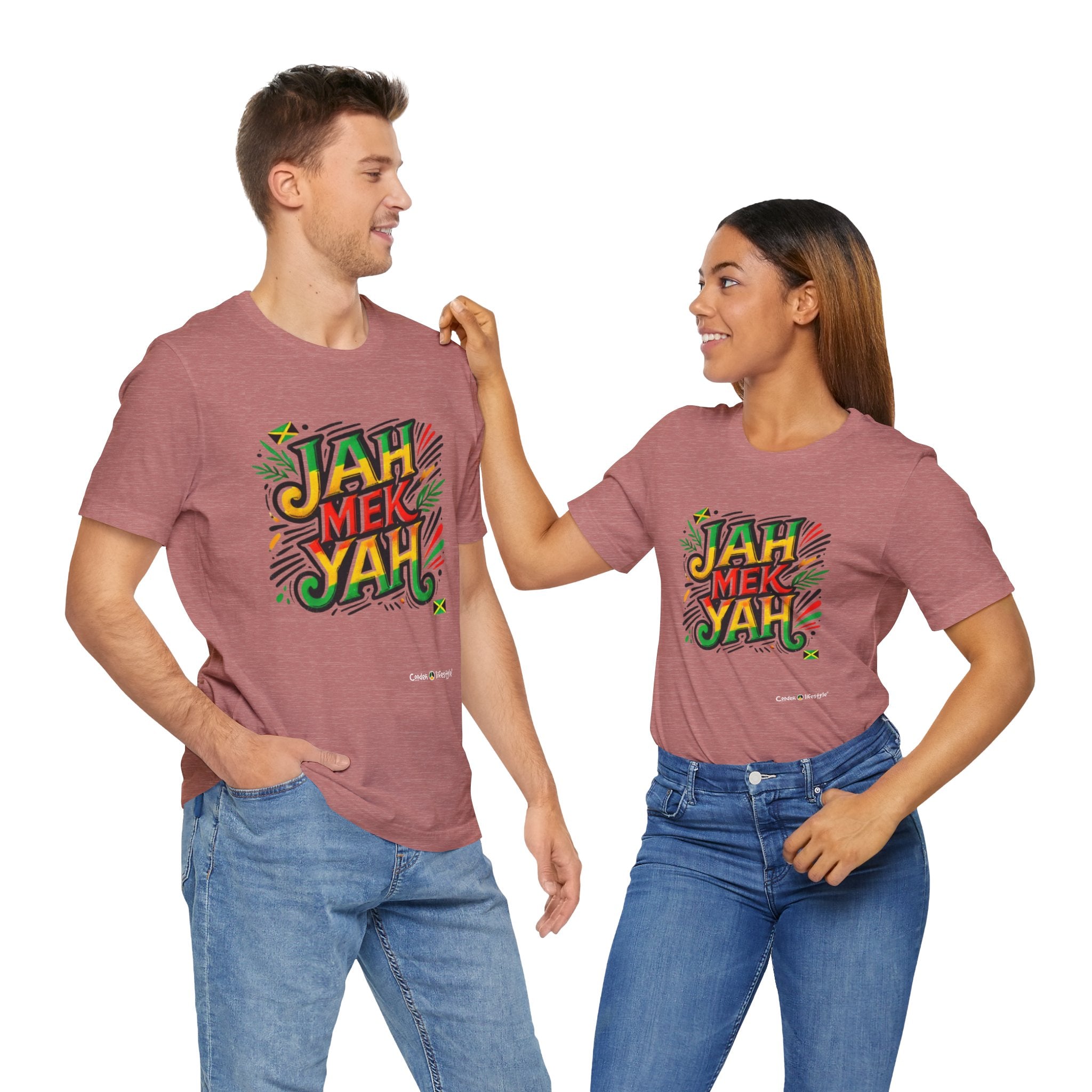 Unisex Jersey Short Sleeve Tee (Jah.Meh.Yah)