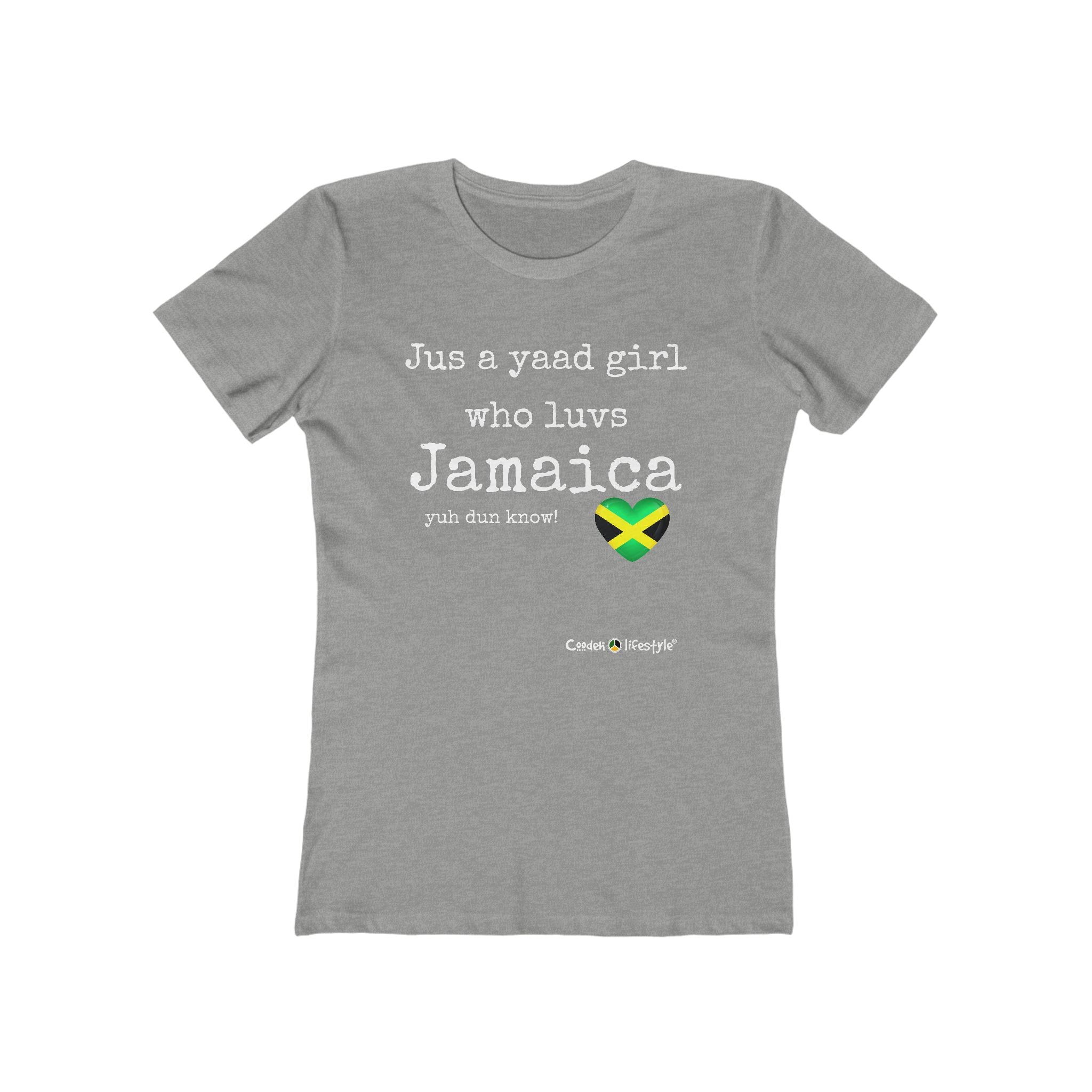 Women's Boyfriend Tee (Yaad girl)