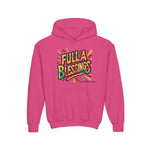 Load image into Gallery viewer, Youth Hooded Sweatshirt (Full-Bless)
