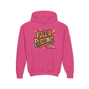 Youth Hooded Sweatshirt (Full-Bless)