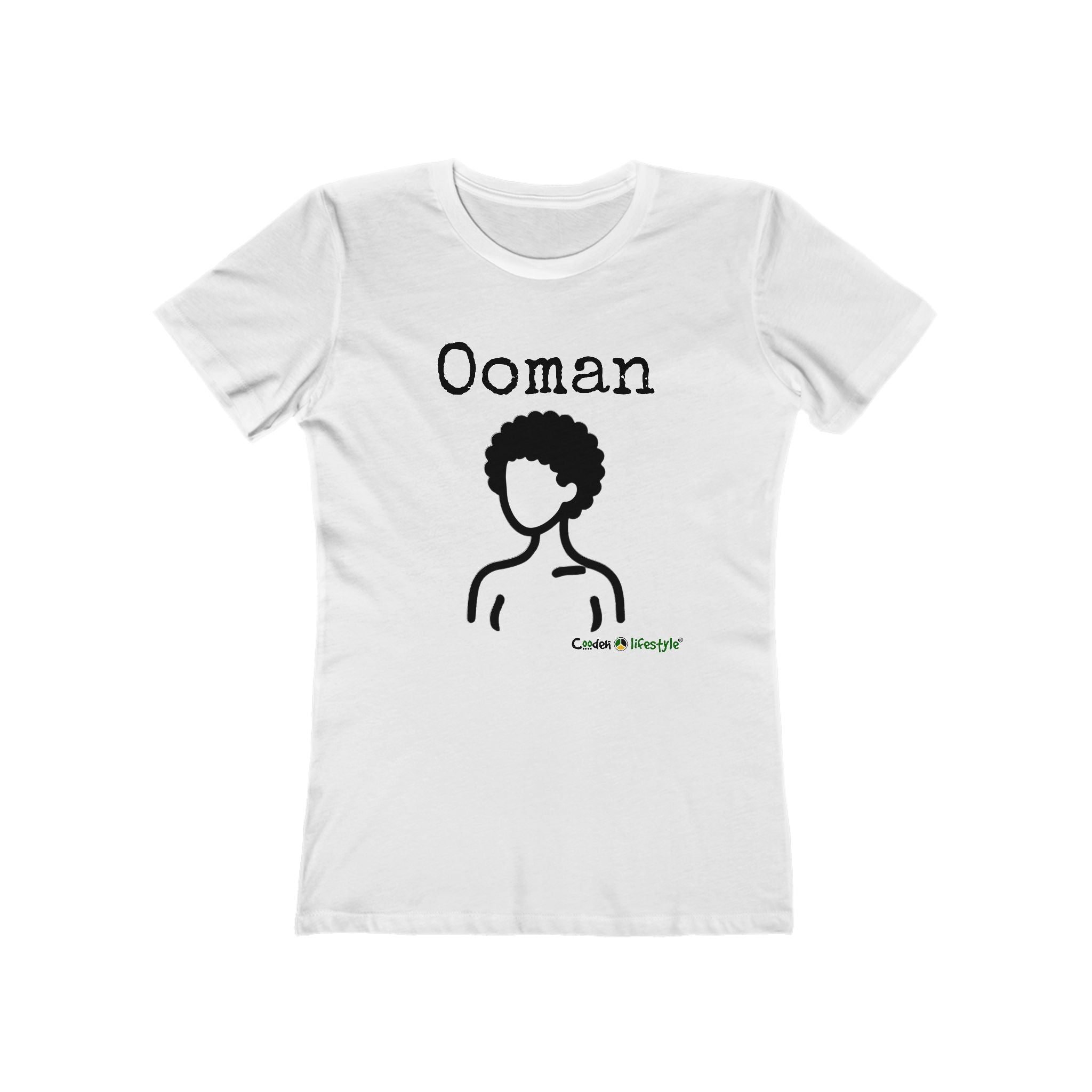 Women's Boyfriend Tee (Ooman)