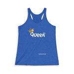 Load image into Gallery viewer, Women&#39;s Tri-Blend Racerback Tank (Queen)
