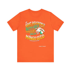 Unisex Jersey Short Sleeve Tee (Goat-Mango)