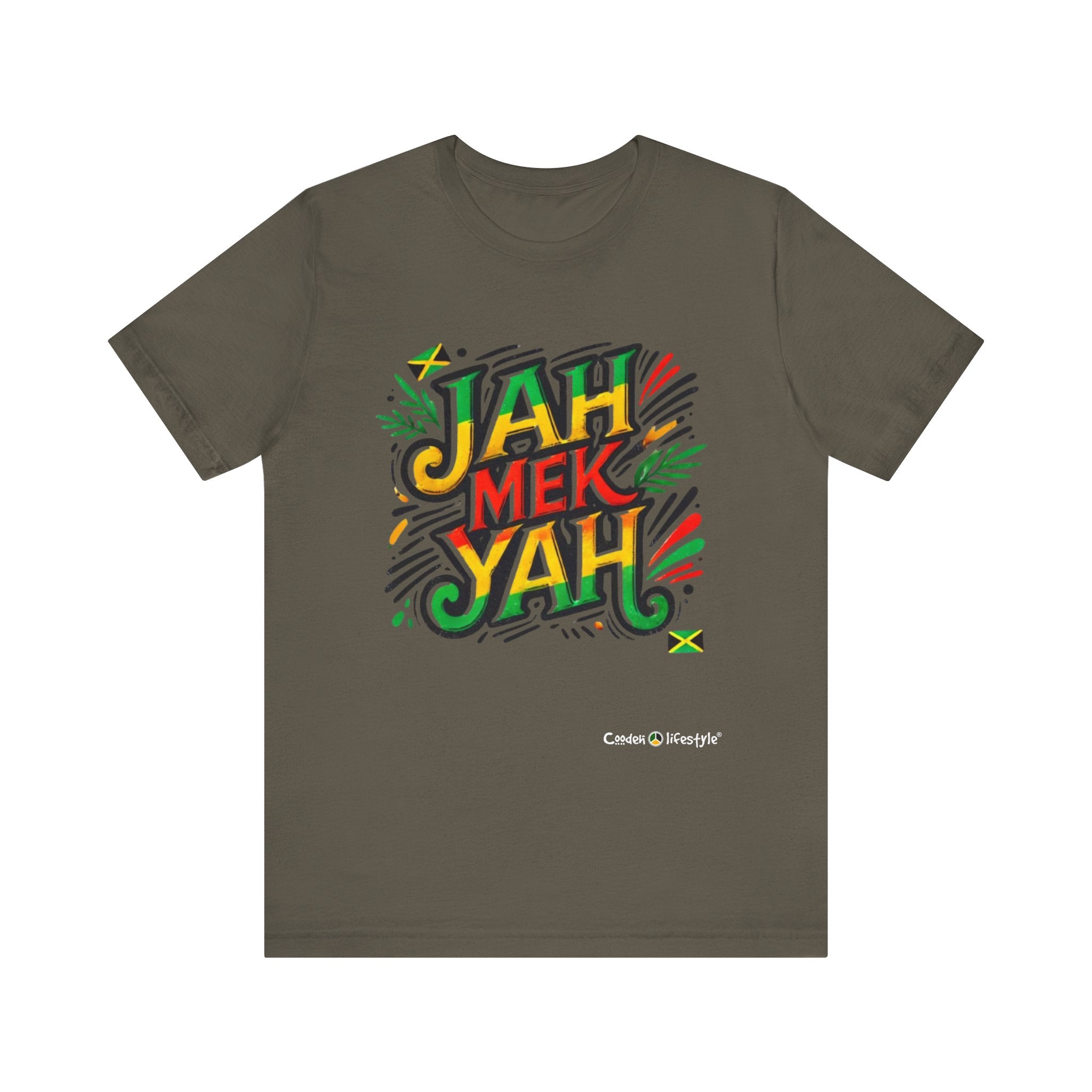 Unisex Jersey Short Sleeve Tee (Jah.Mek.Yah)