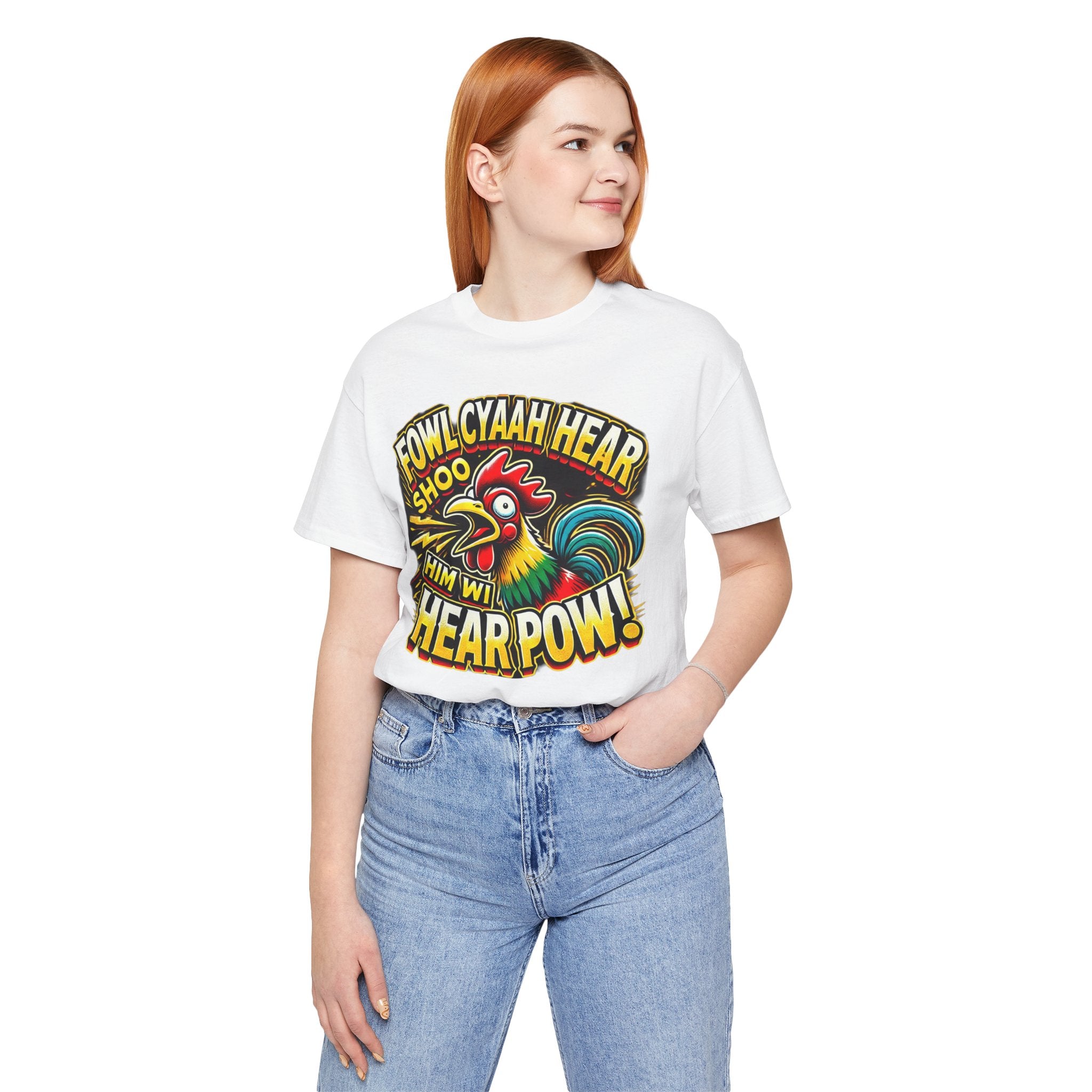 Unisex Jersey Short Sleeve Tee (Fowl-Pow)