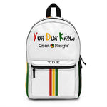 Load image into Gallery viewer, Coodeh Backpack (YuhDunKnow-WHT)
