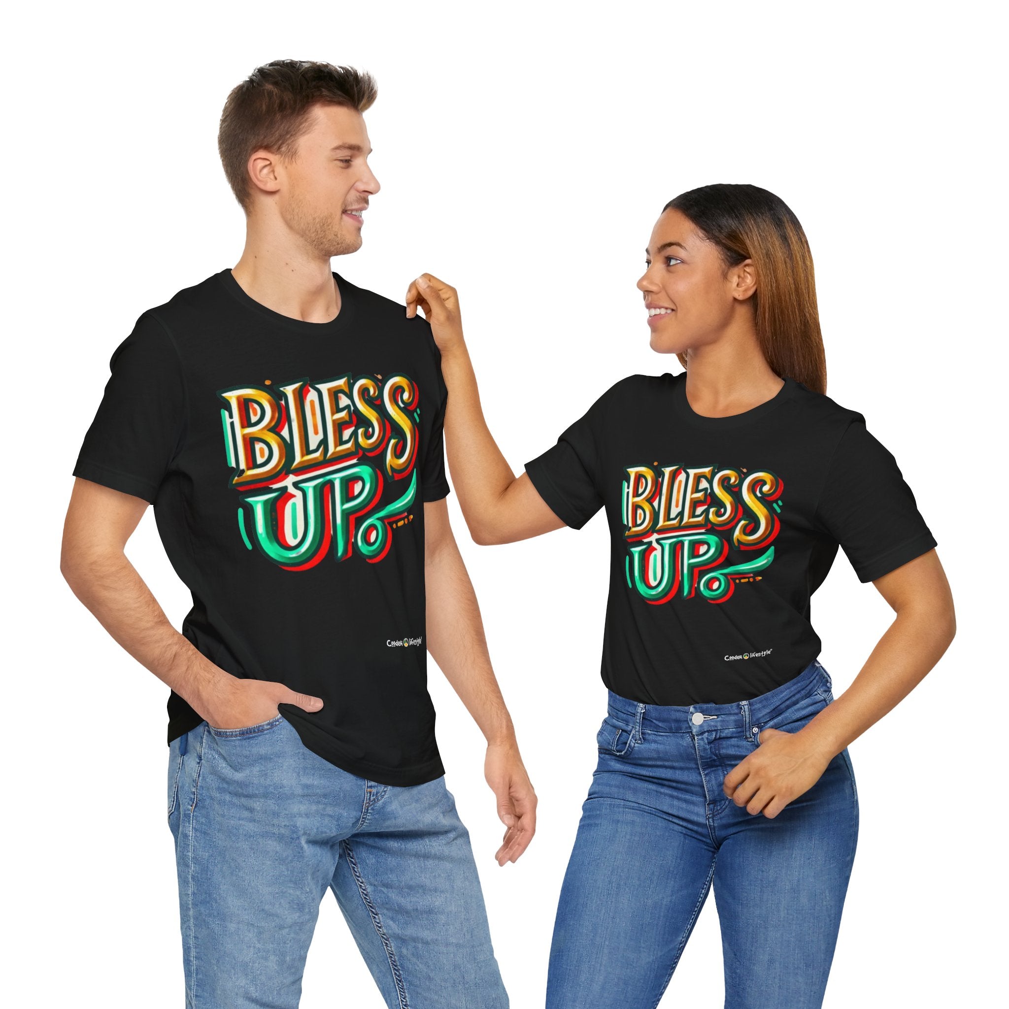 Unisex Jersey Short Sleeve Tee (Bless-Up)