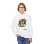 Load image into Gallery viewer, Youth Crewneck Sweatshirt (RealVibes)
