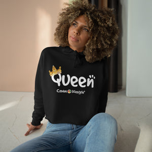 Crop Hoodie (QUEEN)