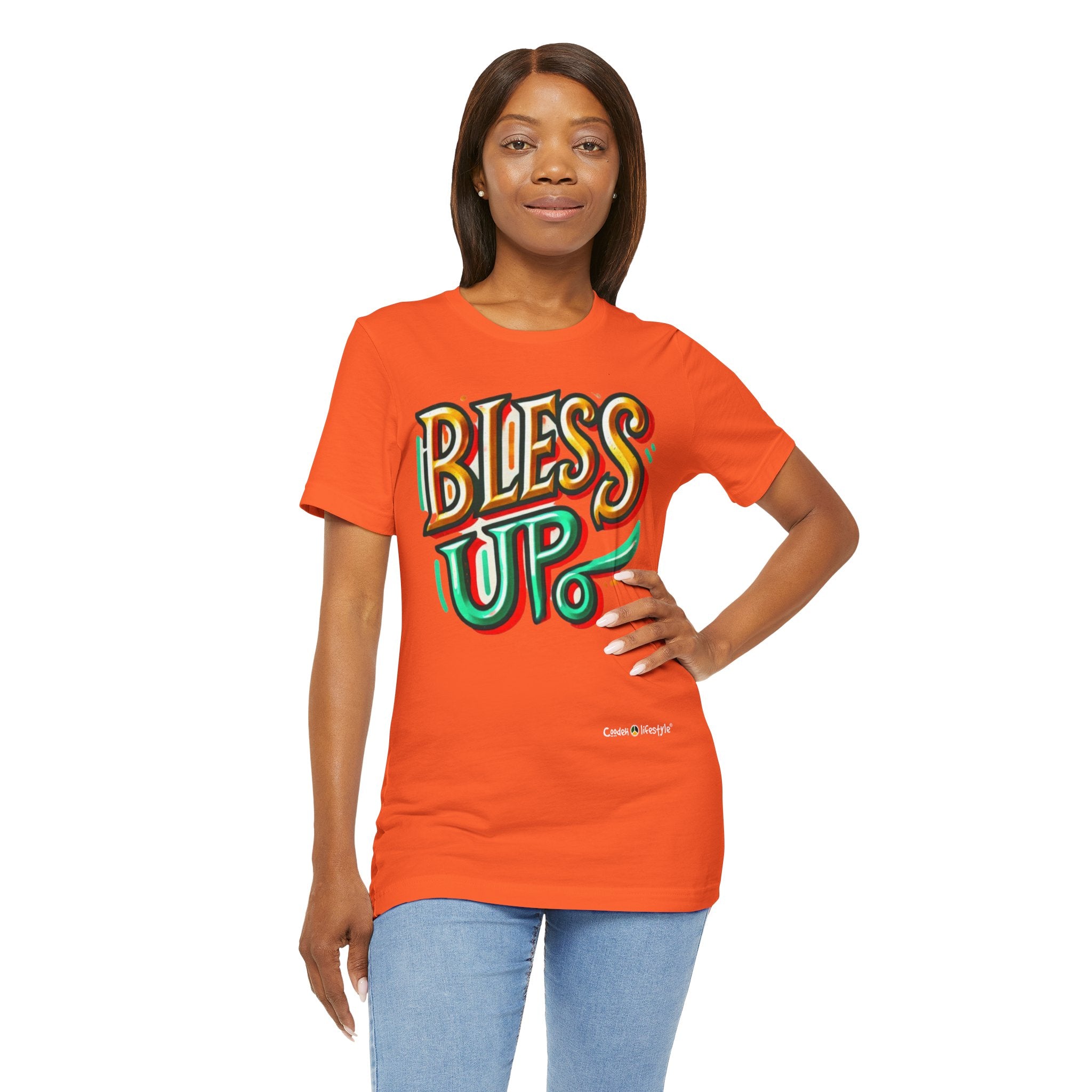 Unisex Jersey Short Sleeve Tee (Bless-Up)