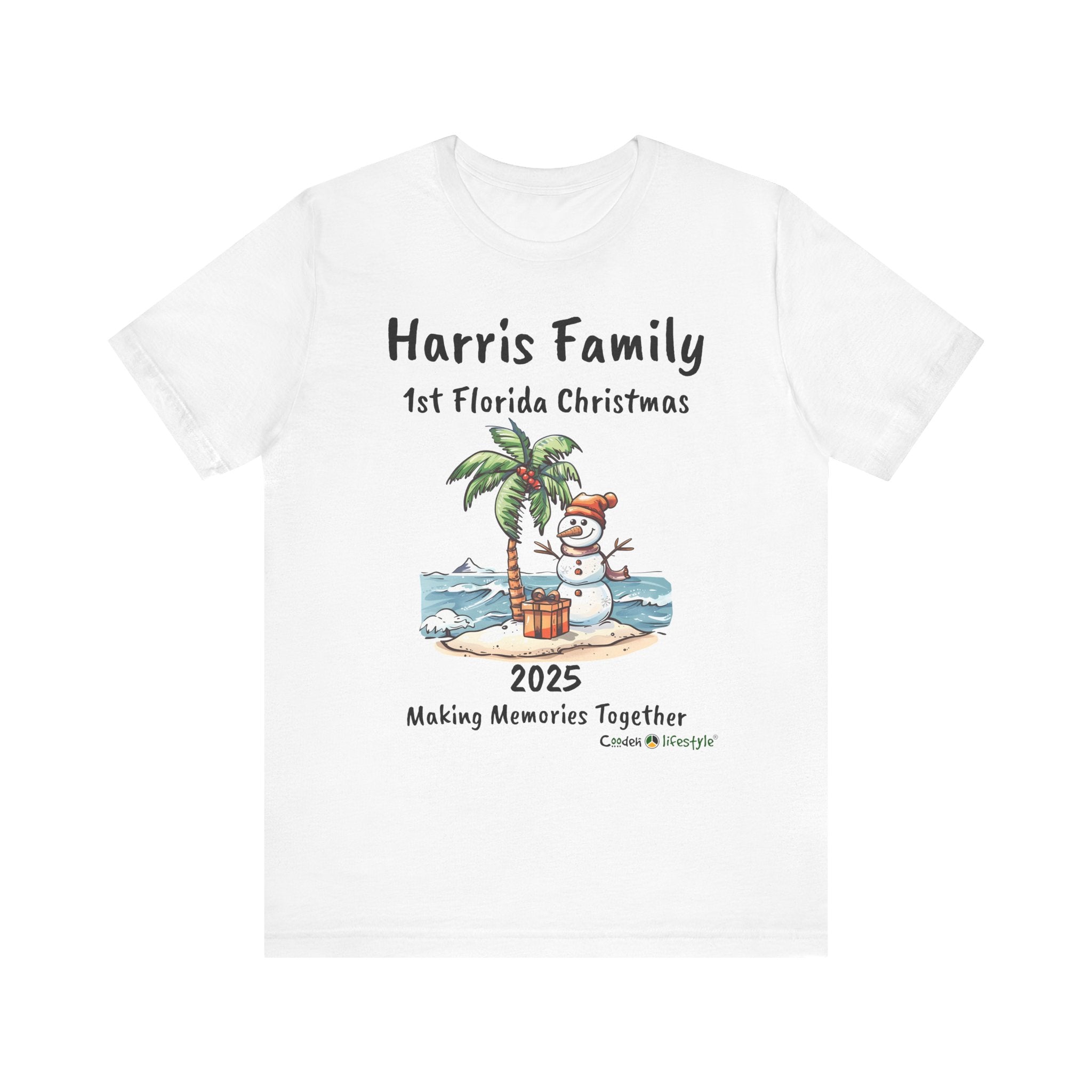 Unisex Jersey Short Sleeve Tee (Family Christmas)