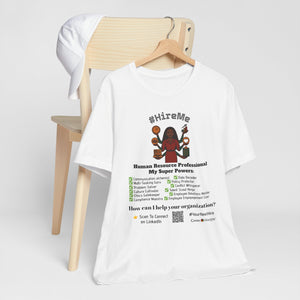 Short Sleeve Conversation Tee (#HireMe)