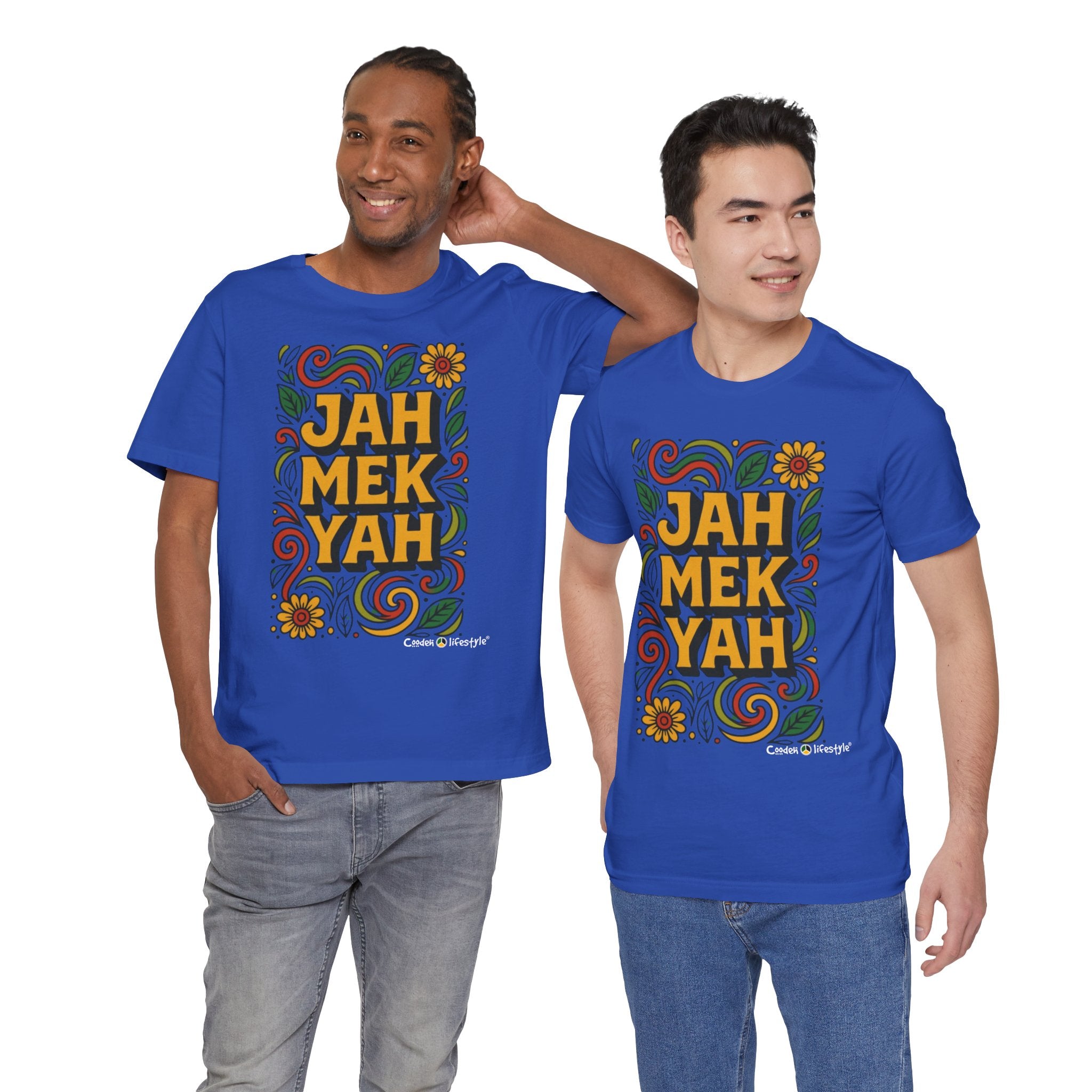Unisex Jersey Short Sleeve Tee (Jah-Mek-Yah)