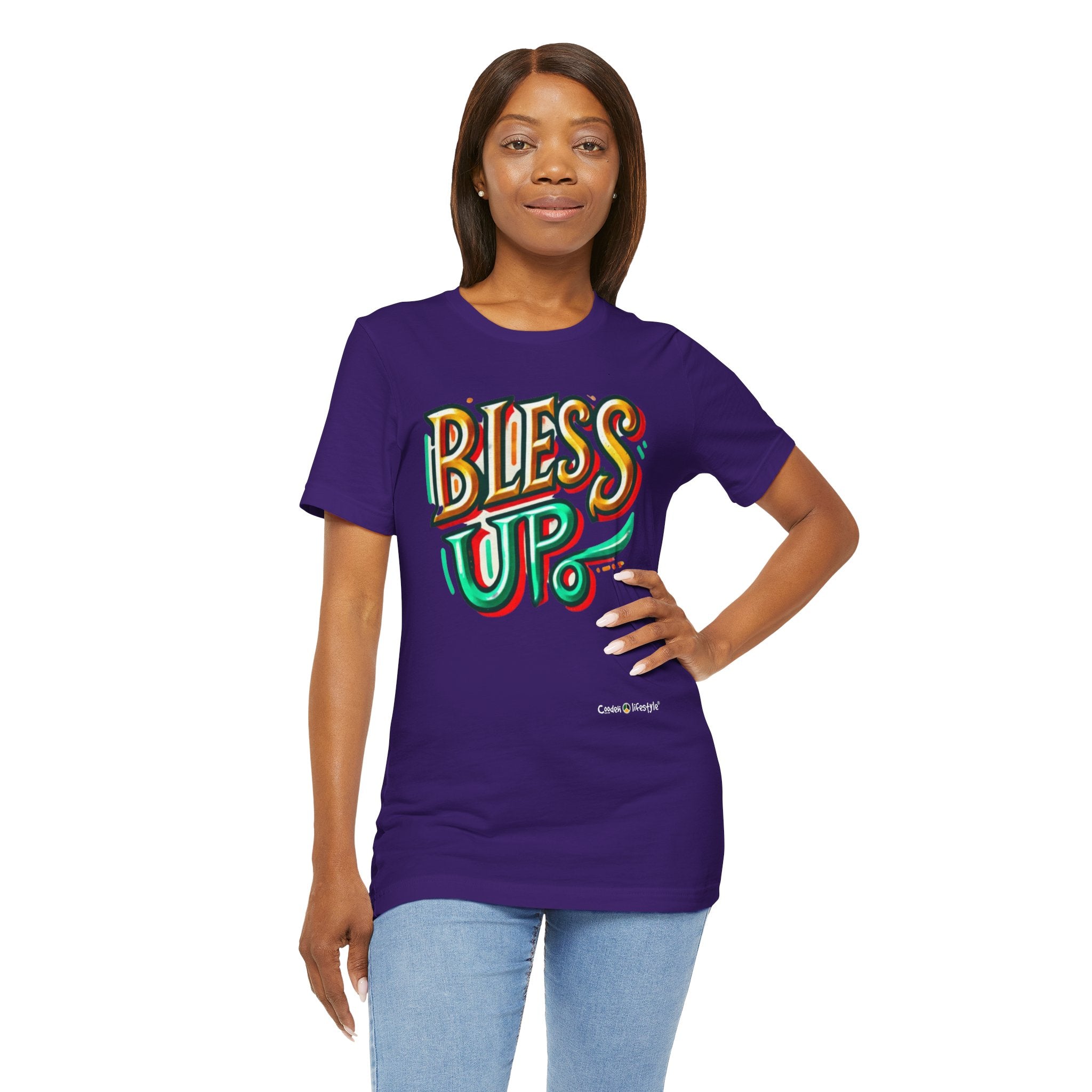 Unisex Jersey Short Sleeve Tee (Bless-Up)