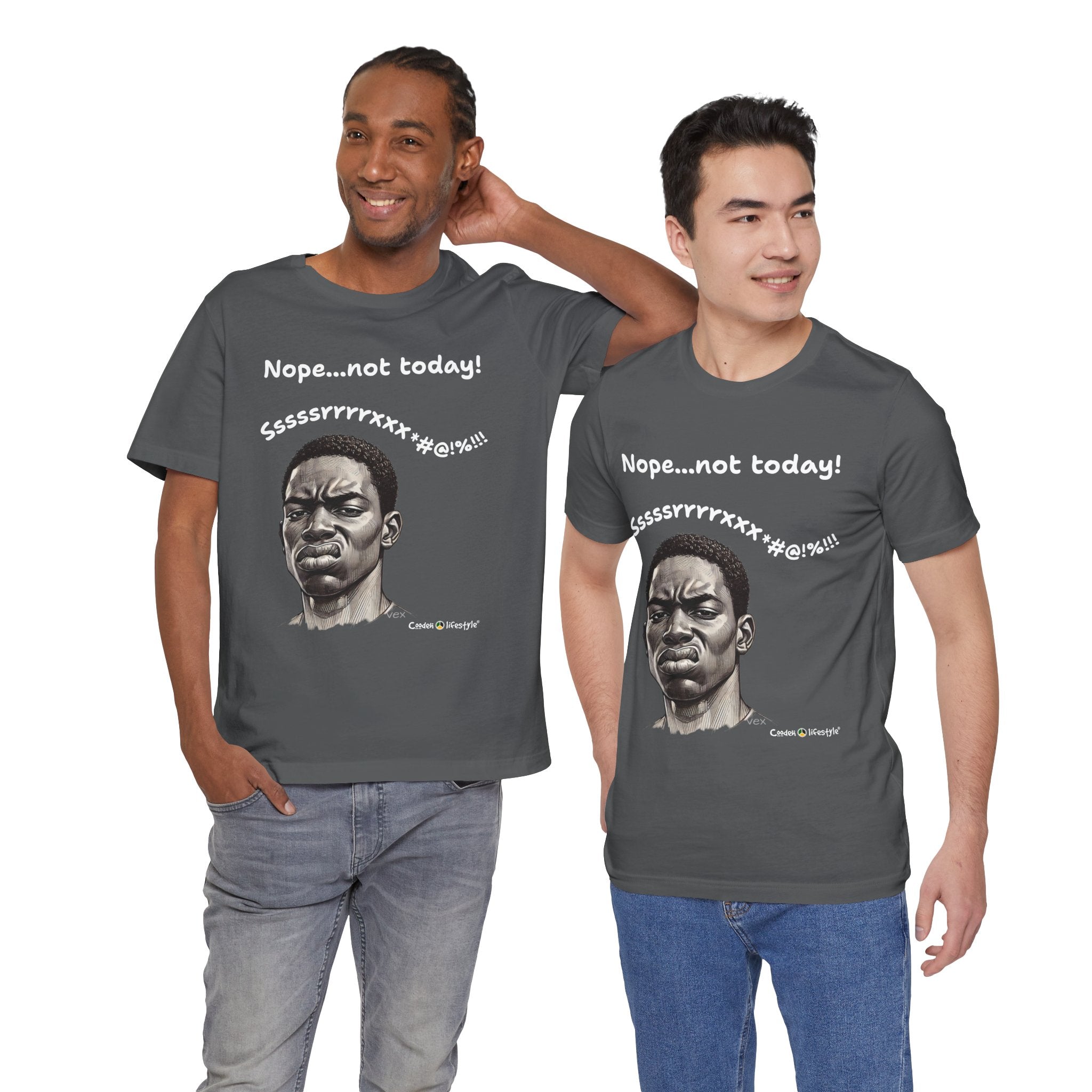 Unisex Jersey Short Sleeve Tee (Vex-Man)