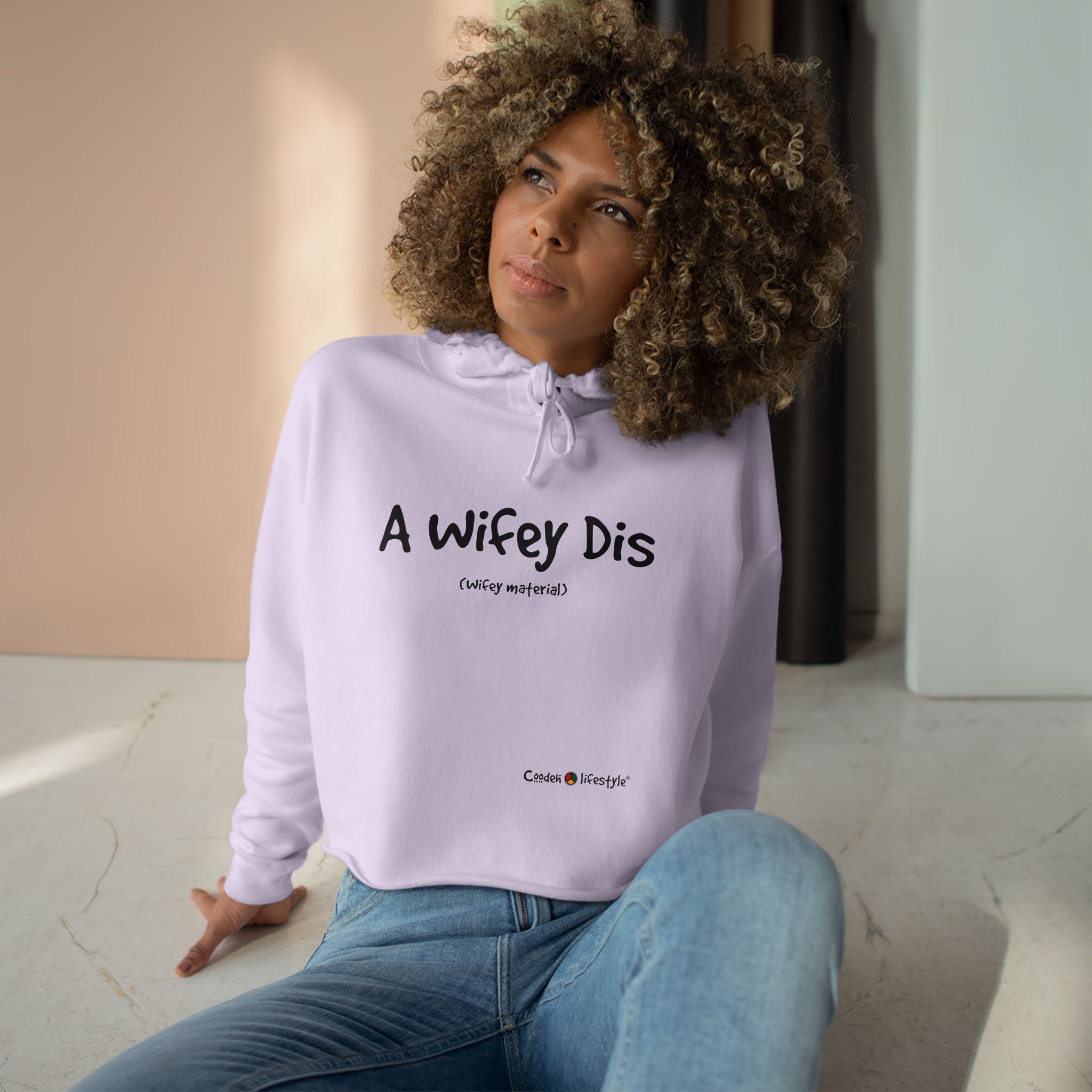 Crop Hoodie (Wifey)