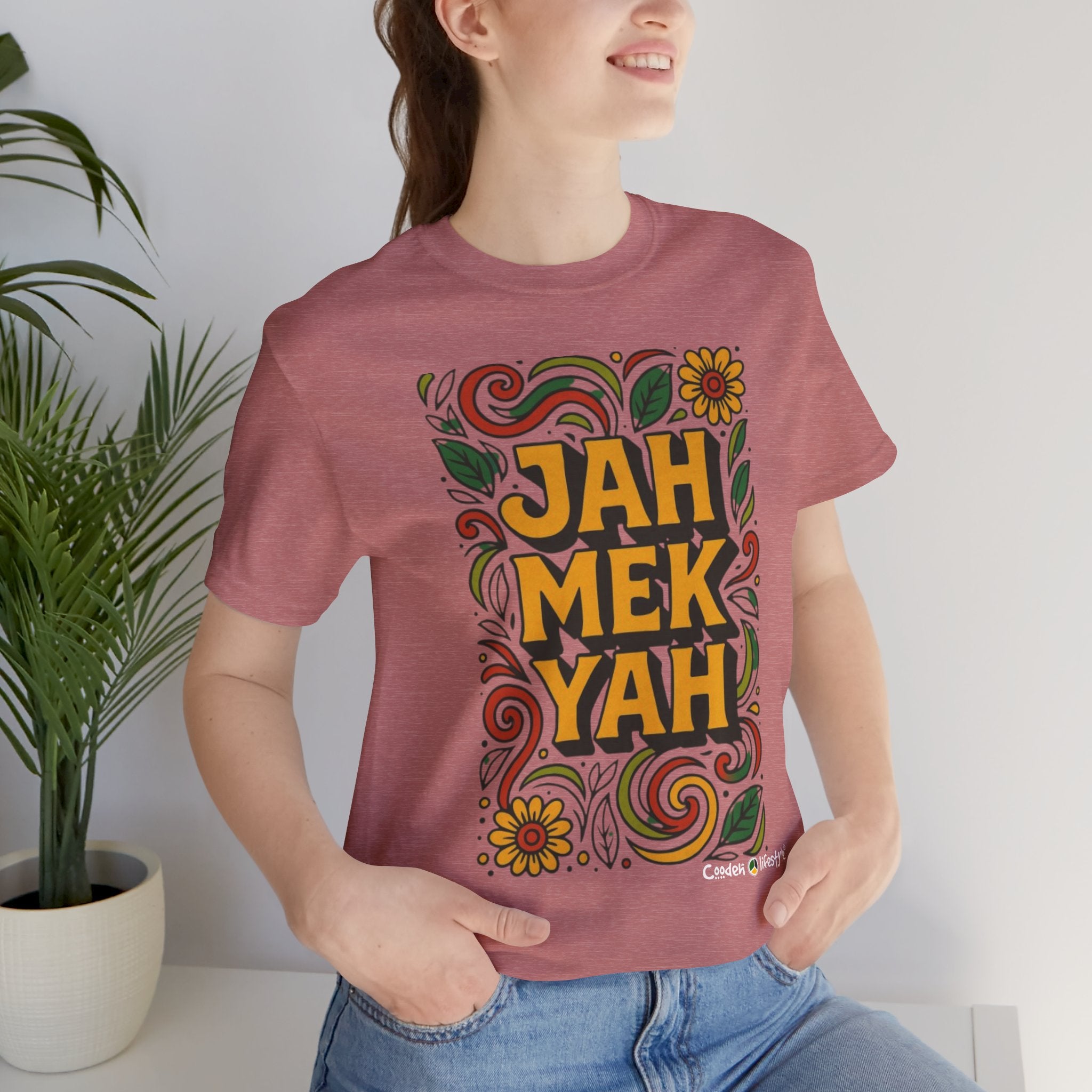 Unisex Jersey Short Sleeve Tee (Jah-Mek-Yah)