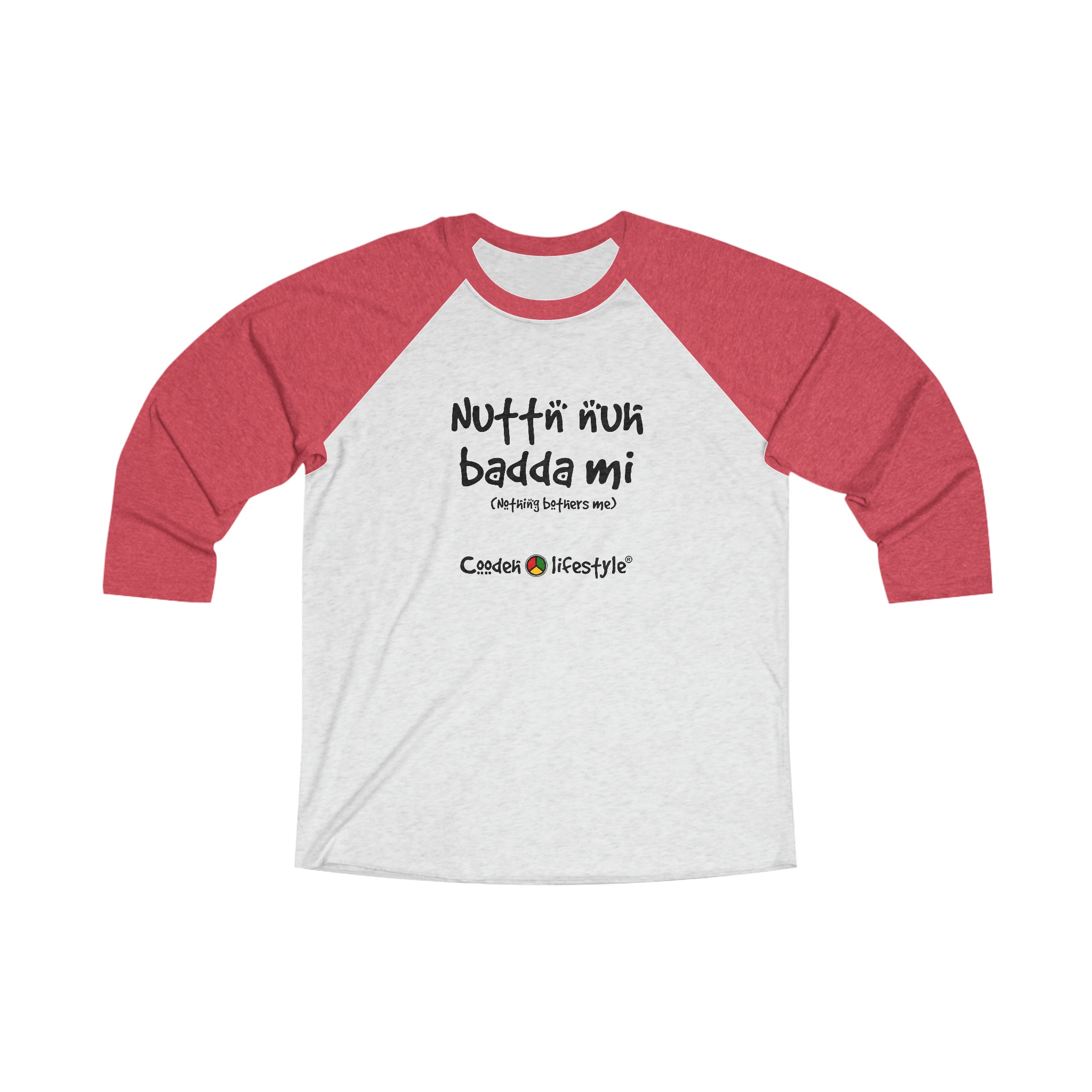 Unisex Tri-Blend 3/4 Raglan Tee (NNBM)