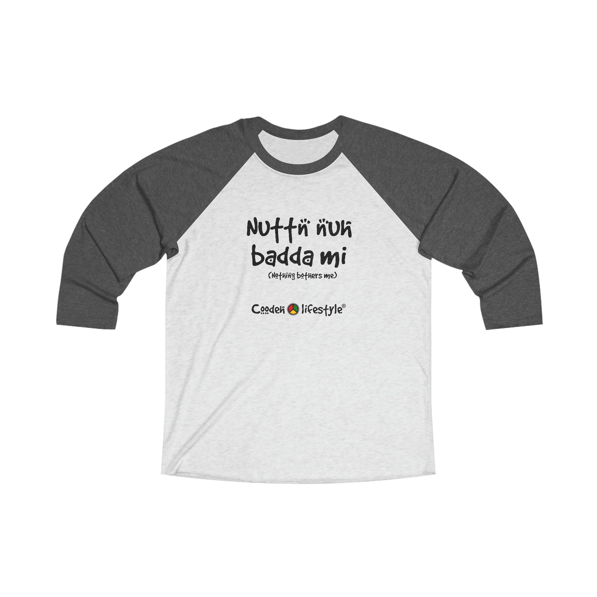 Unisex Tri-Blend 3/4 Raglan Tee (NNBM)