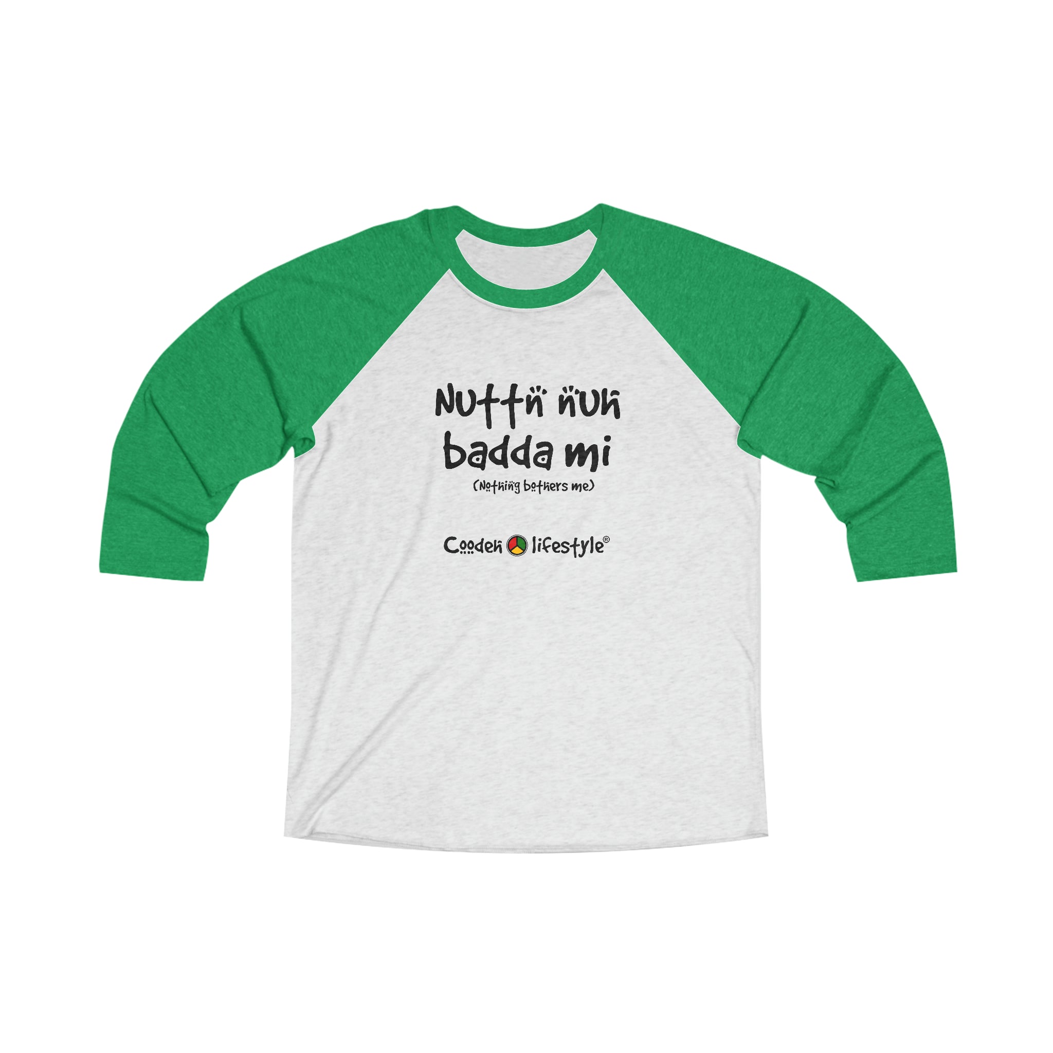 Unisex Tri-Blend 3/4 Raglan Tee (NNBM)