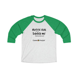 Unisex Tri-Blend 3/4 Raglan Tee (NNBM)