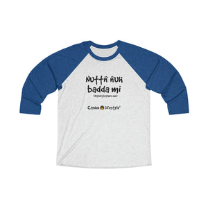 Unisex Tri-Blend 3/4 Raglan Tee (NNBM)