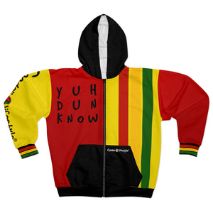 Unisex Zip Hoodie (NWNF-PANCOL-RED)