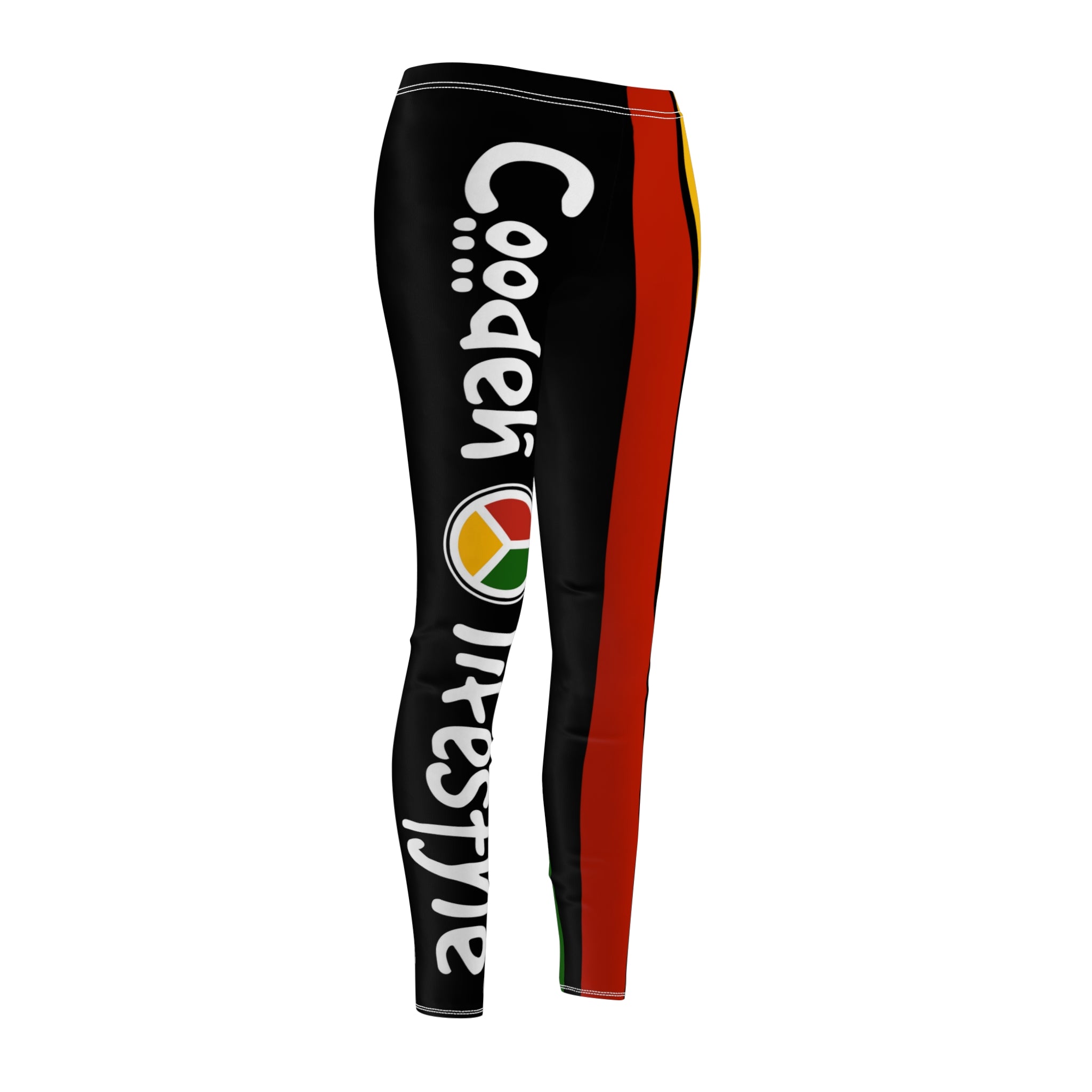 Women's Casual Leggings (PAN-COL-BLK)