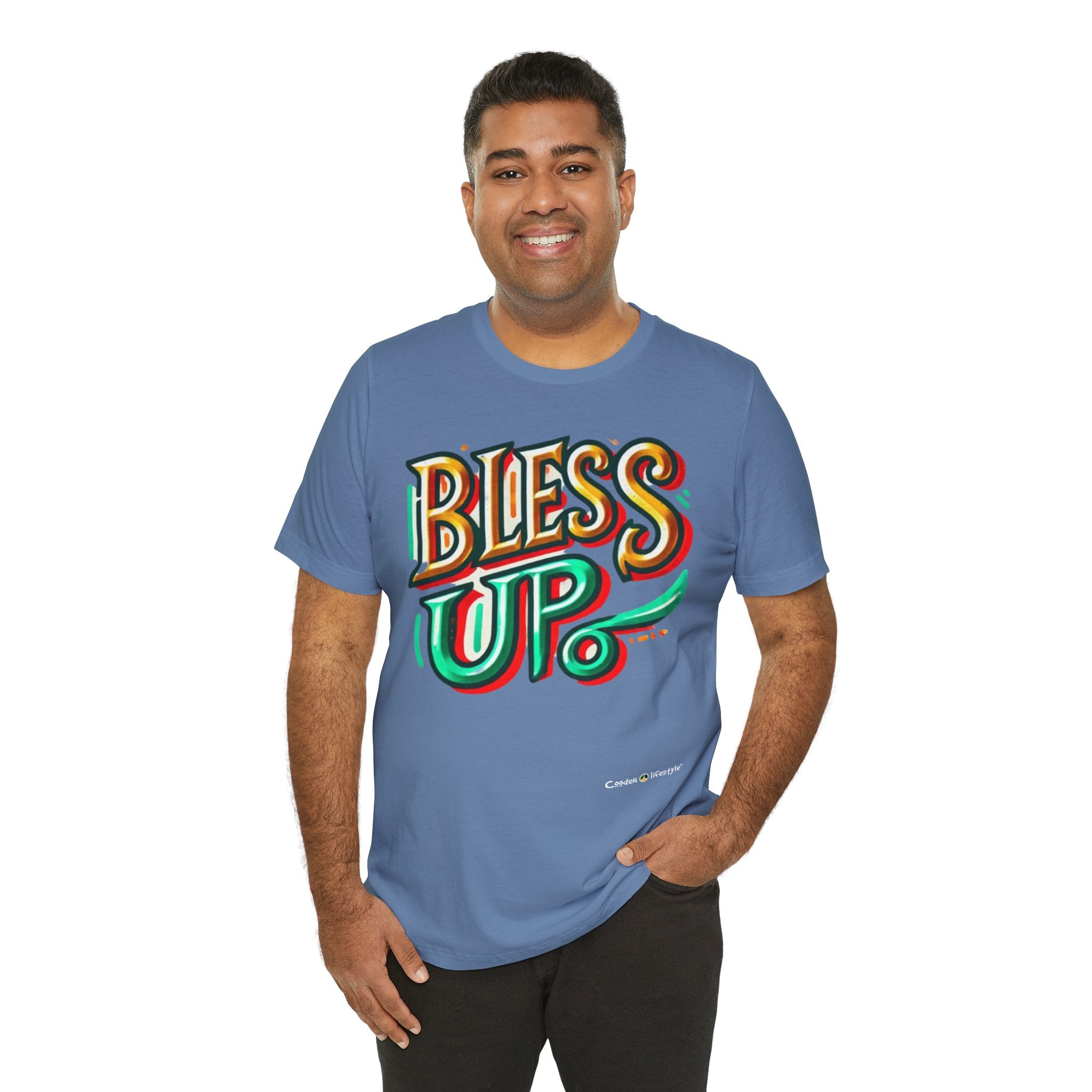 Unisex Jersey Short Sleeve Tee (Bless-Up)