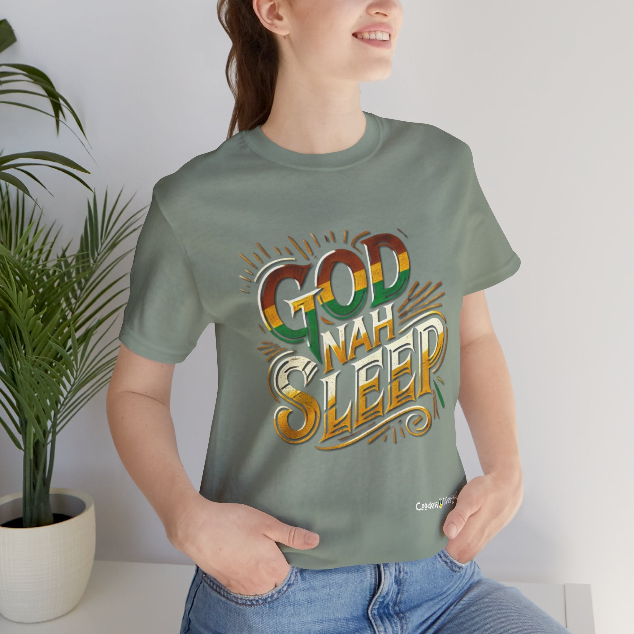 Unisex Jersey Short Sleeve Tee (God-Nah)