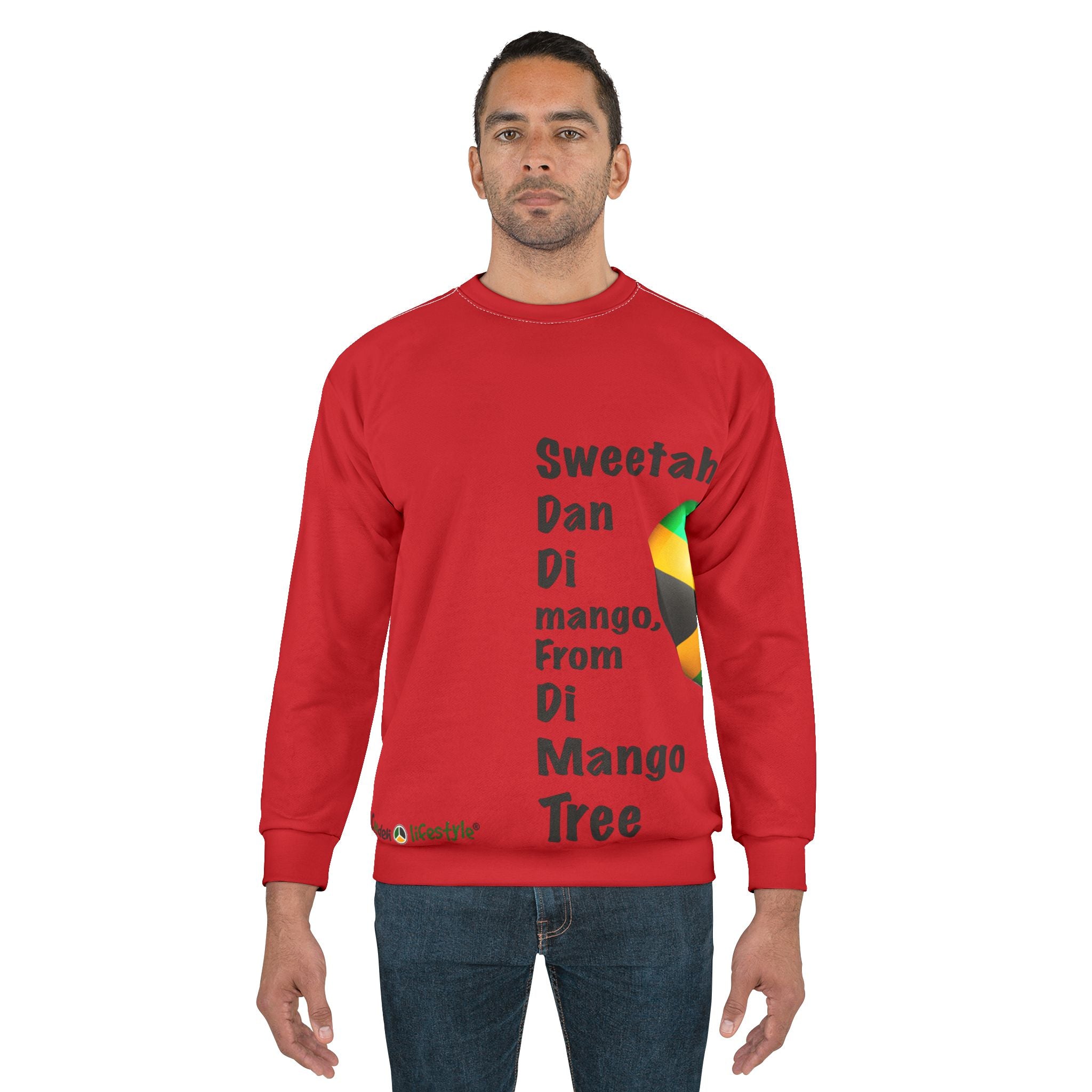 AOP Unisex Sweatshirt (Mango)