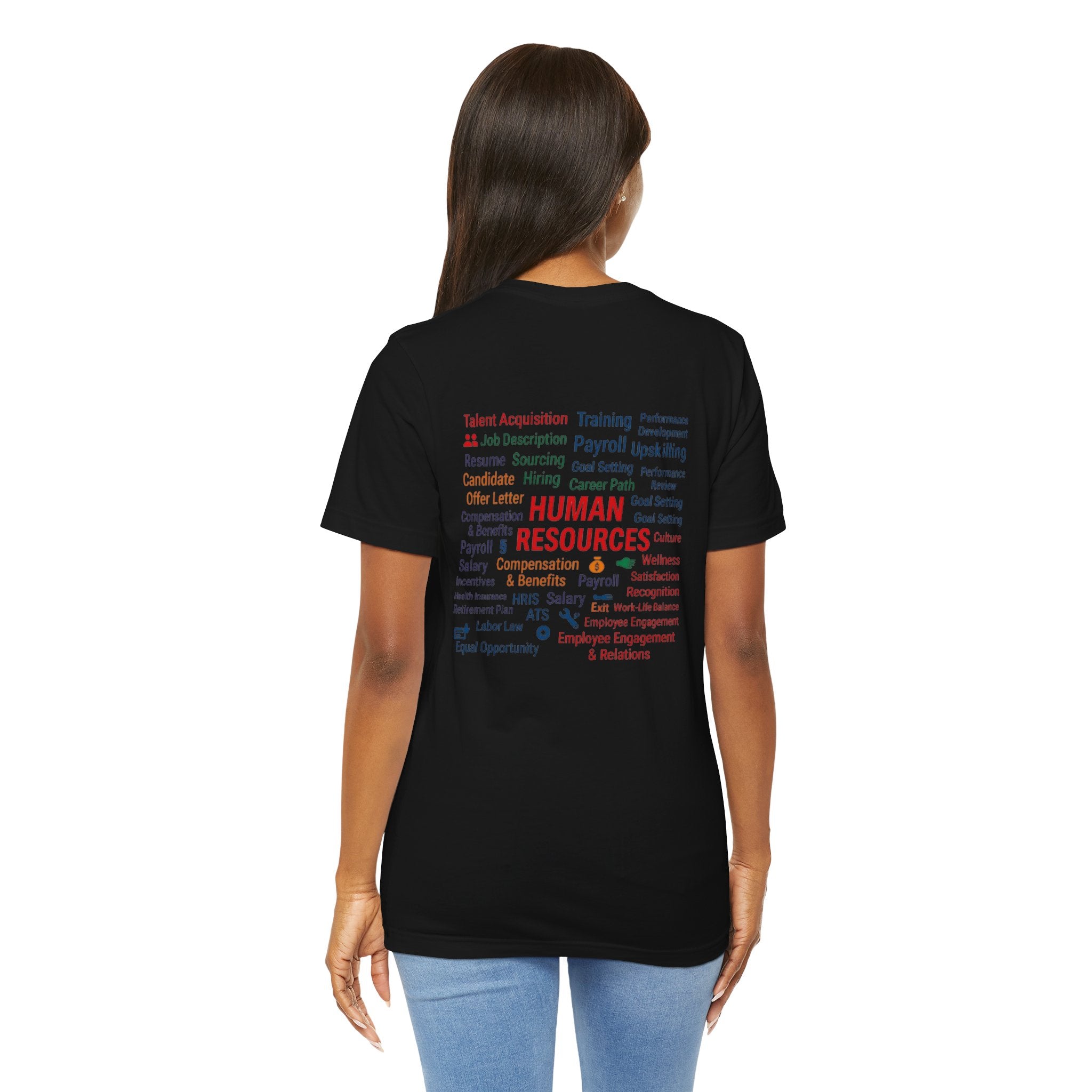 Short Sleeve Conversation Tee (#HireMe)