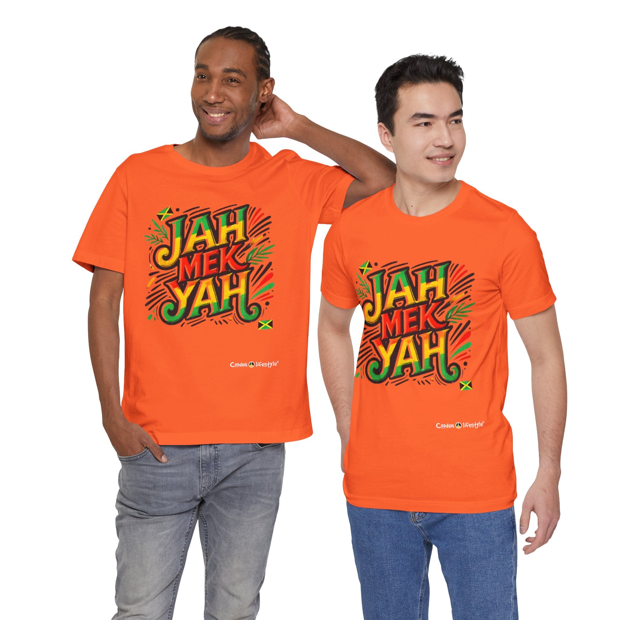 Unisex Jersey Short Sleeve Tee (Jah.Mek.Yah)