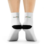 Load image into Gallery viewer, Coodeh Crew Socks (PAN-WHT2)
