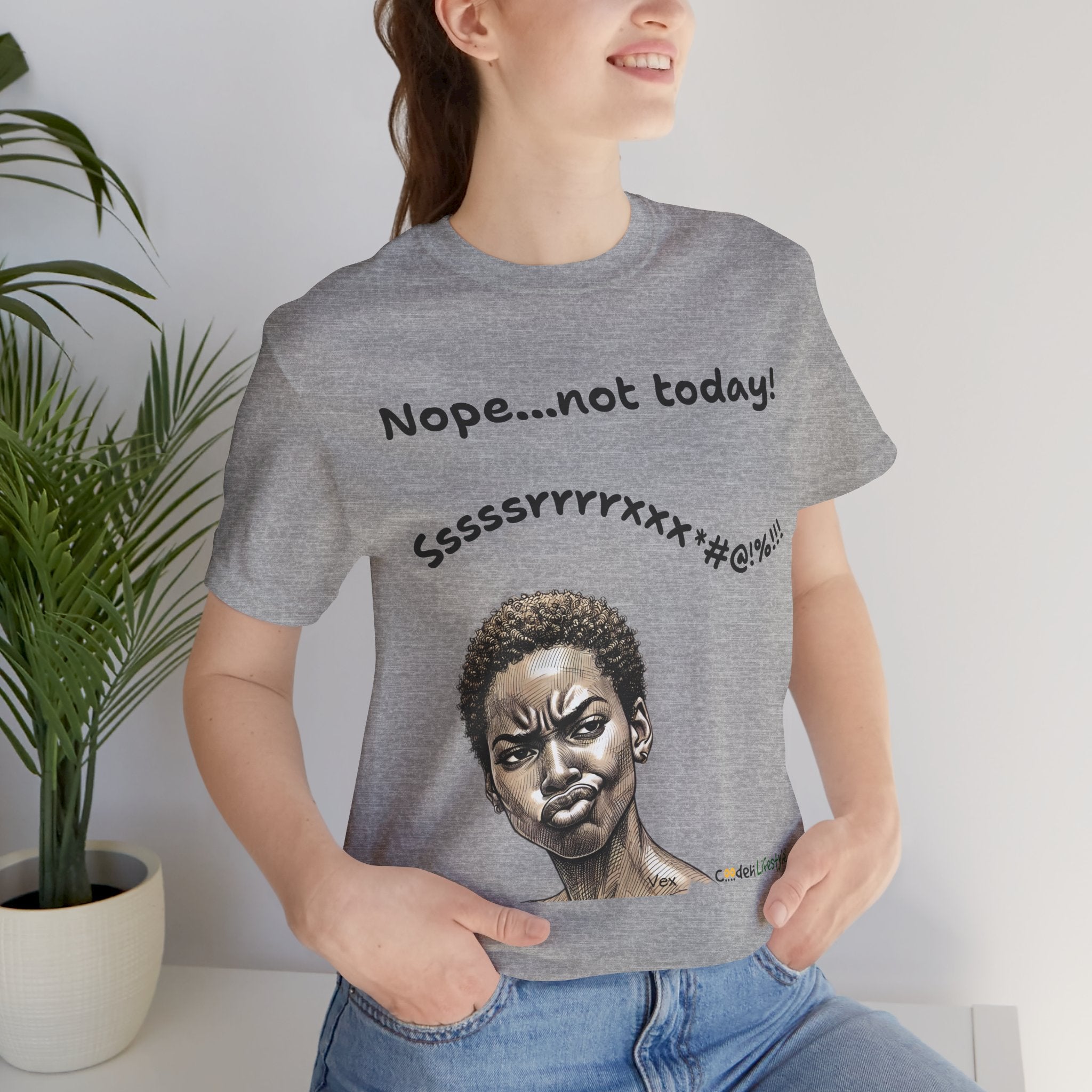 Unisex Jersey Short Sleeve Tee (Vex-Woman)