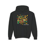 Load image into Gallery viewer, Youth Hooded Sweatshirt (Full-Bless)
