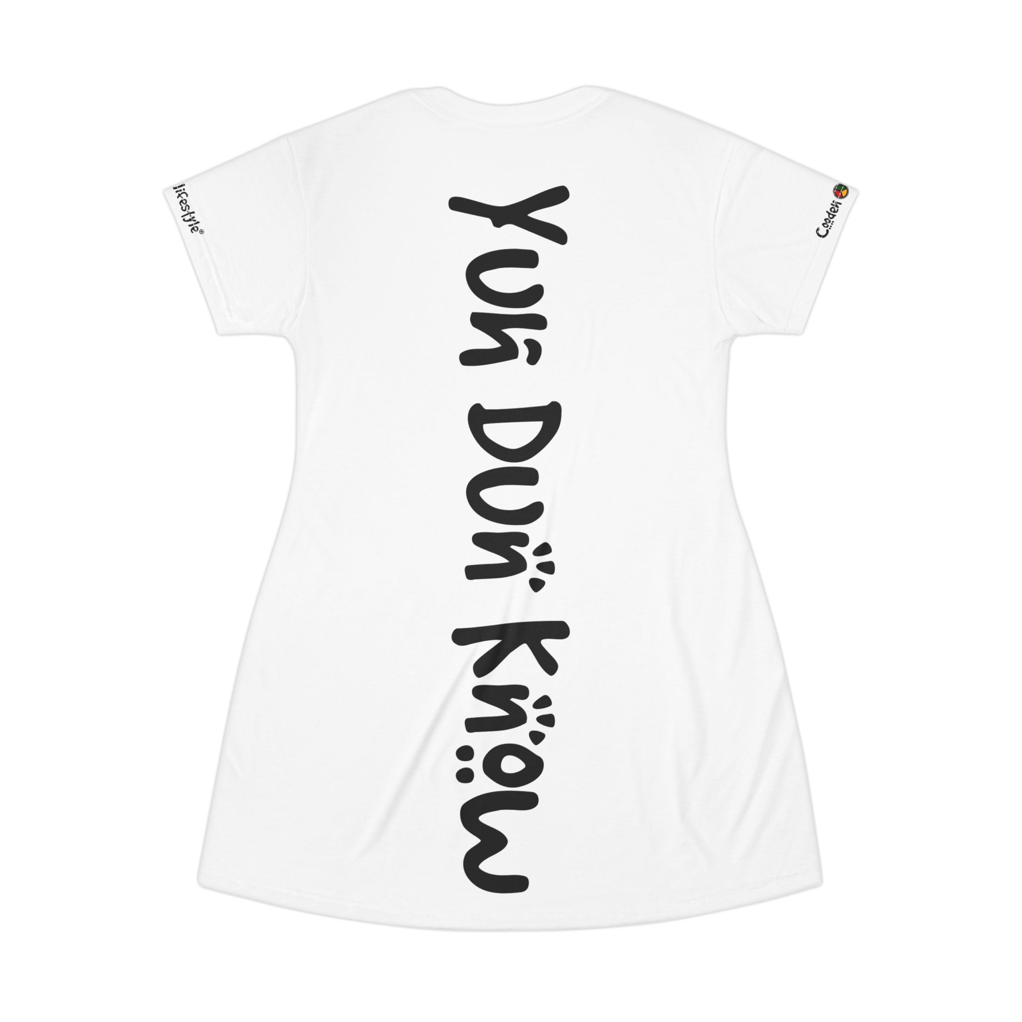 T-Shirt Dress (AWD-GOOD-WHT)