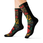Load image into Gallery viewer, Coodeh Sublime Socks (ART2-BLK)
