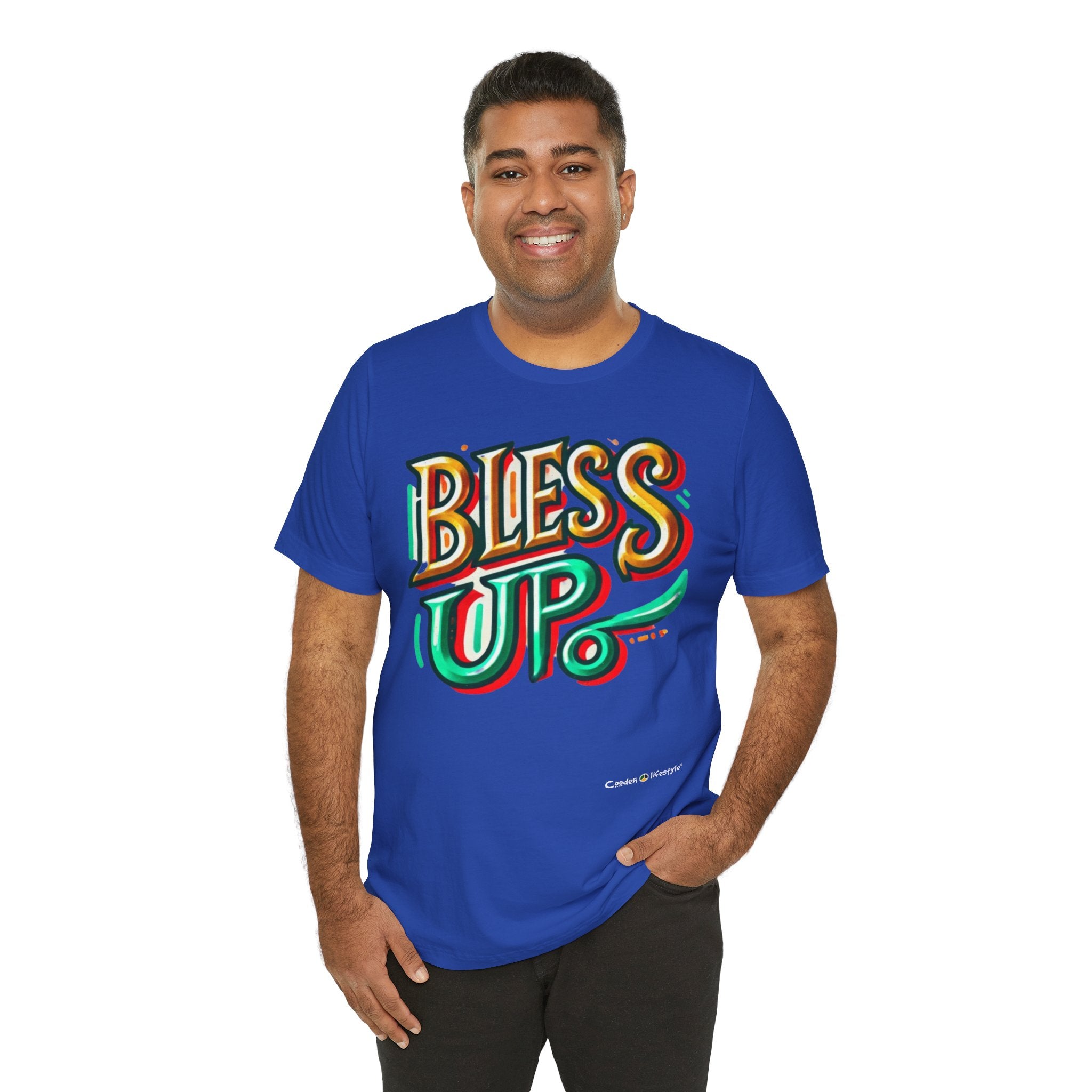 Unisex Jersey Short Sleeve Tee (Bless-Up)