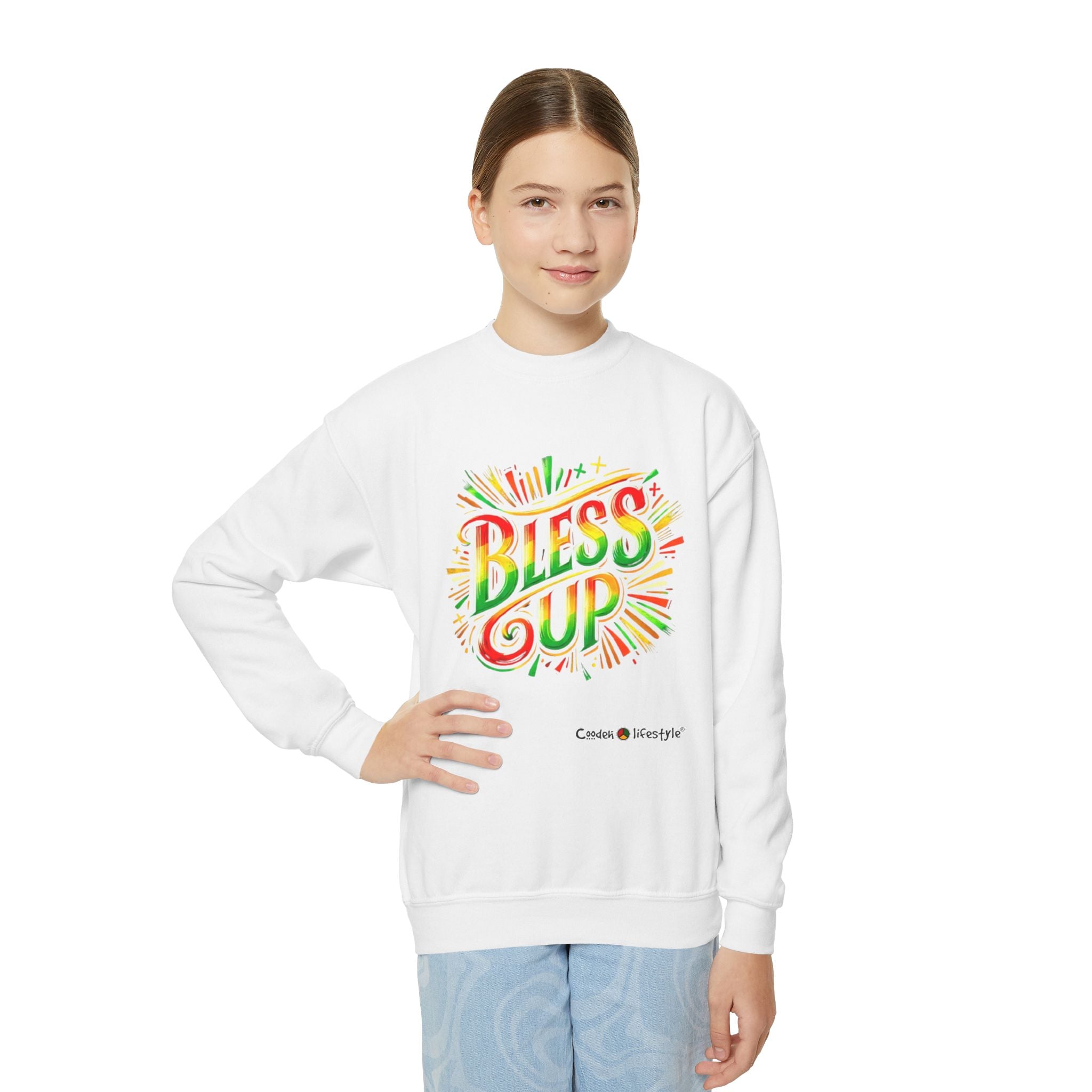 Youth Crewneck Sweatshirt (BlessUp)