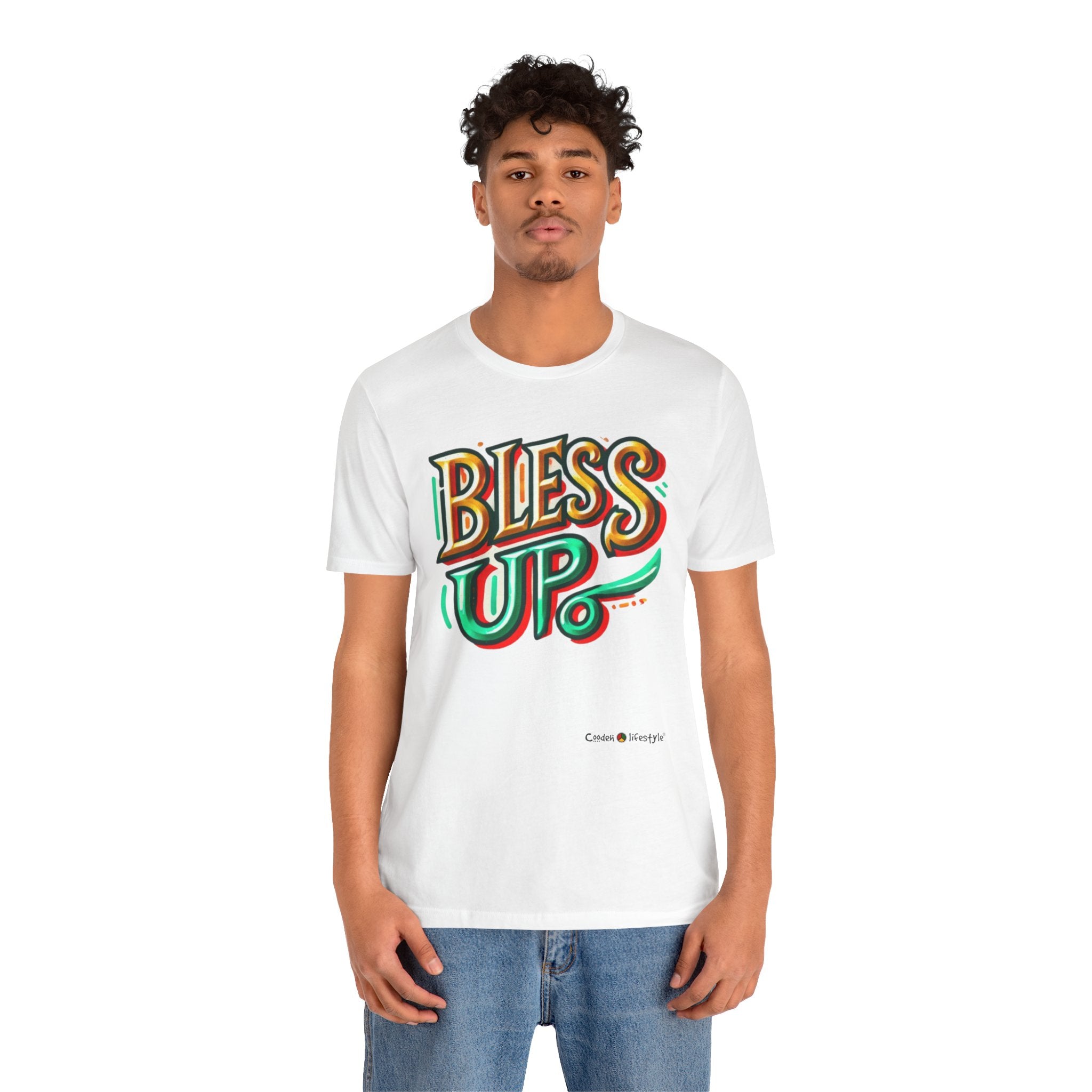 Unisex Jersey Short Sleeve Tee (Bless-Up)