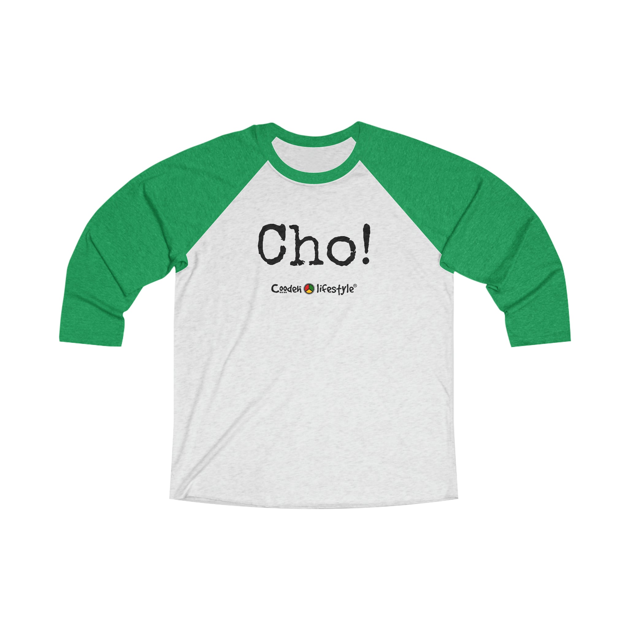 Unisex Tri-Blend 3/4 Raglan Tee (CHO!)