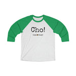 Load image into Gallery viewer, Unisex Tri-Blend 3/4 Raglan Tee (CHO!)
