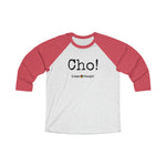 Load image into Gallery viewer, Unisex Tri-Blend 3/4 Raglan Tee (CHO!)
